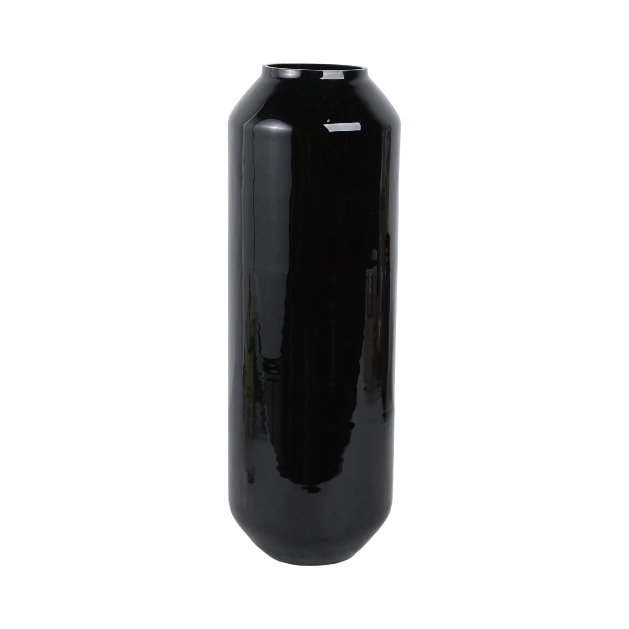 Glass,20",star Dust Vase,gold/black(golden Swooch) - Image 4