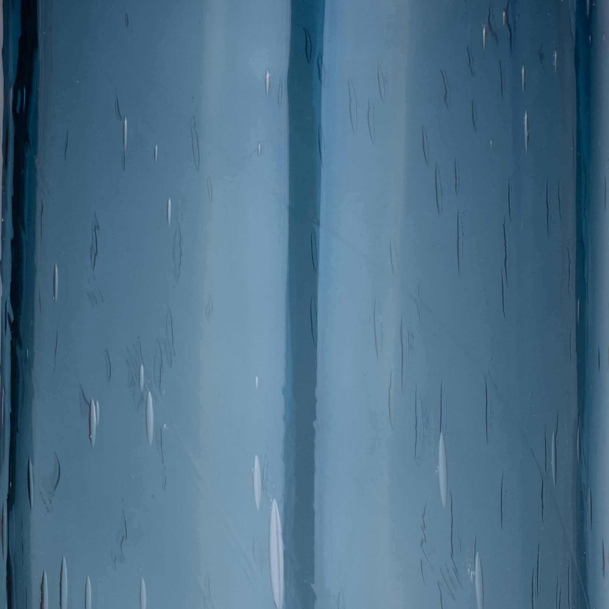 Glass, 20" Vase Blue - Image 5