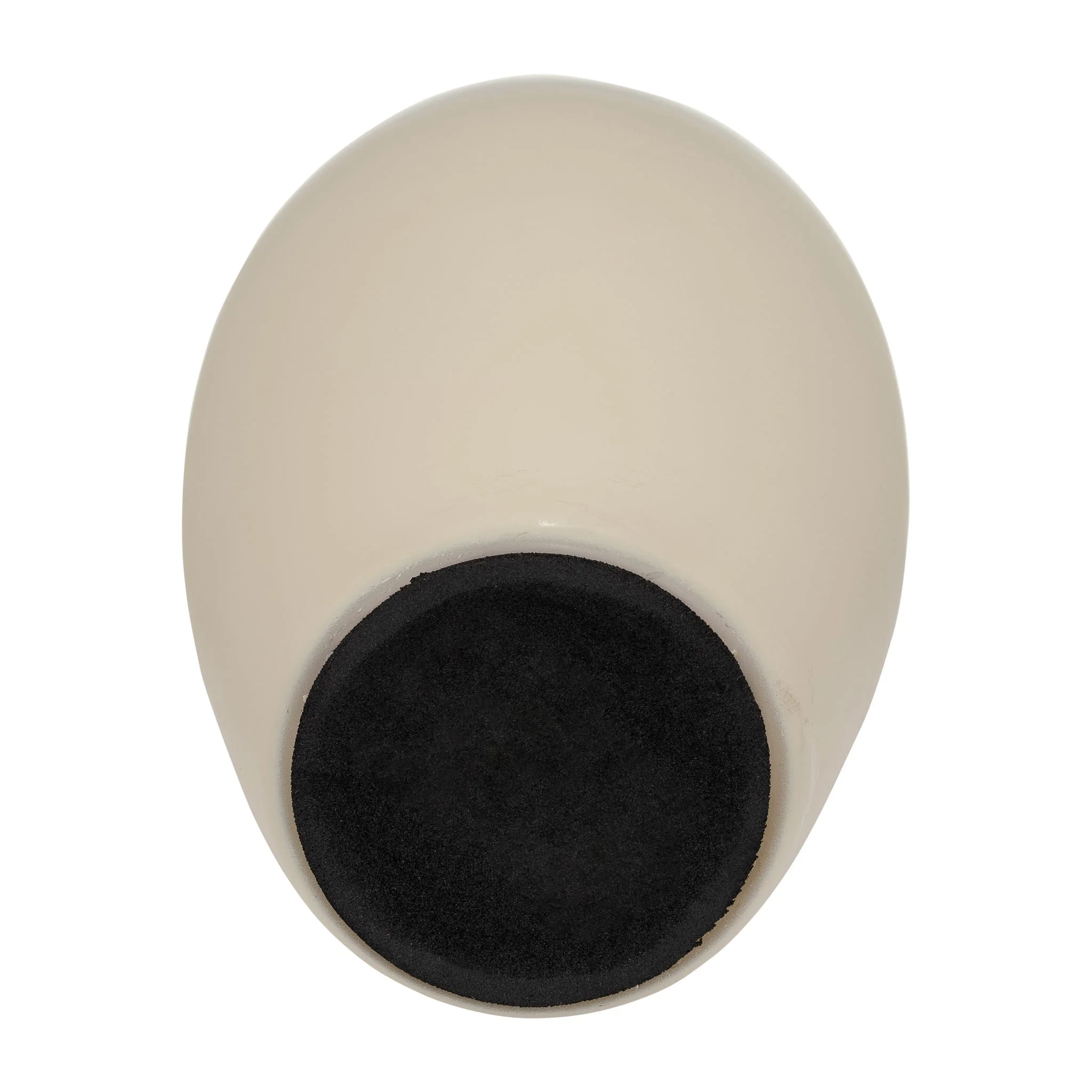 Glass,22",bottle W/sphere Lid,white/gold - Image 4