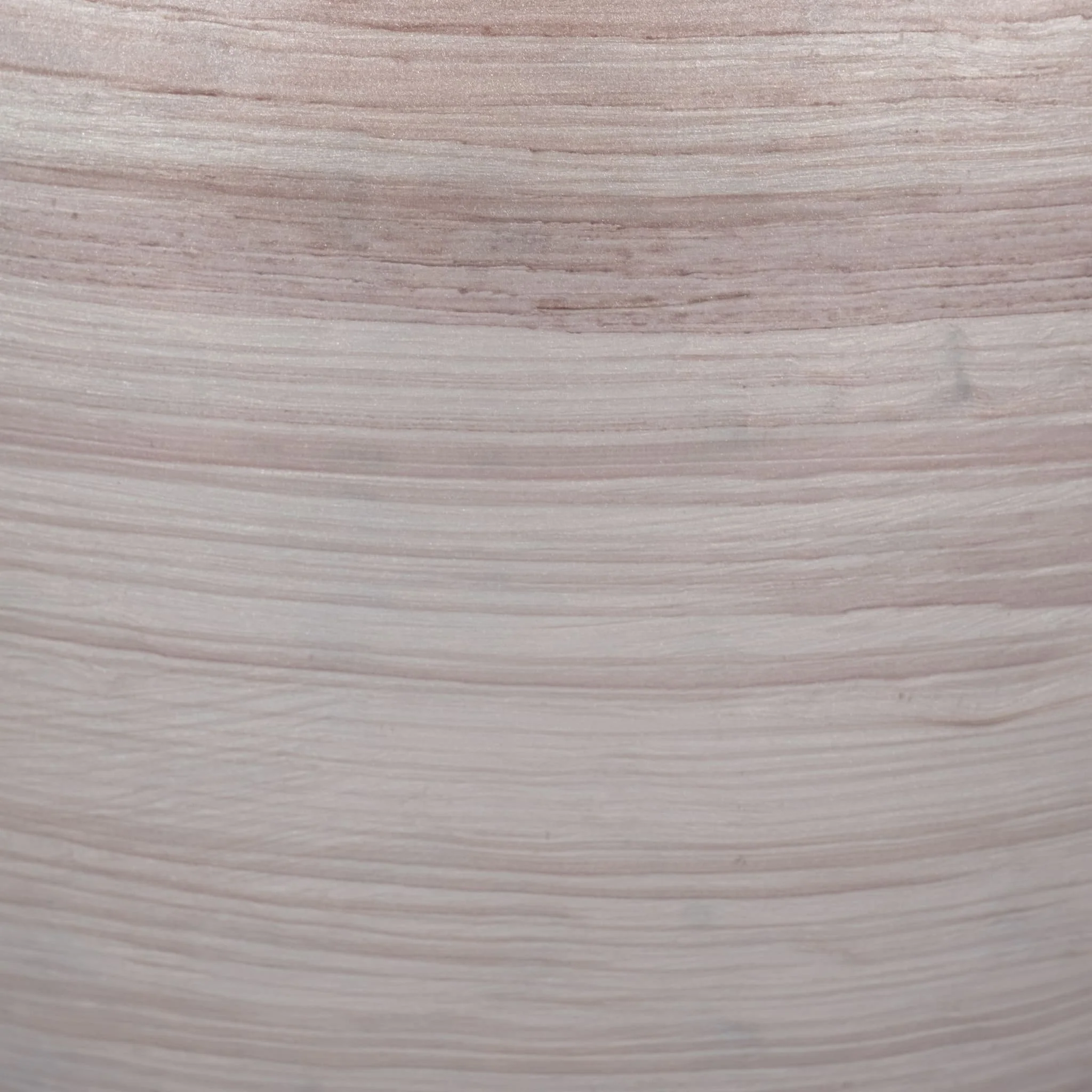 Glass, 22" Wooden Top Vase, Blush - Image 3