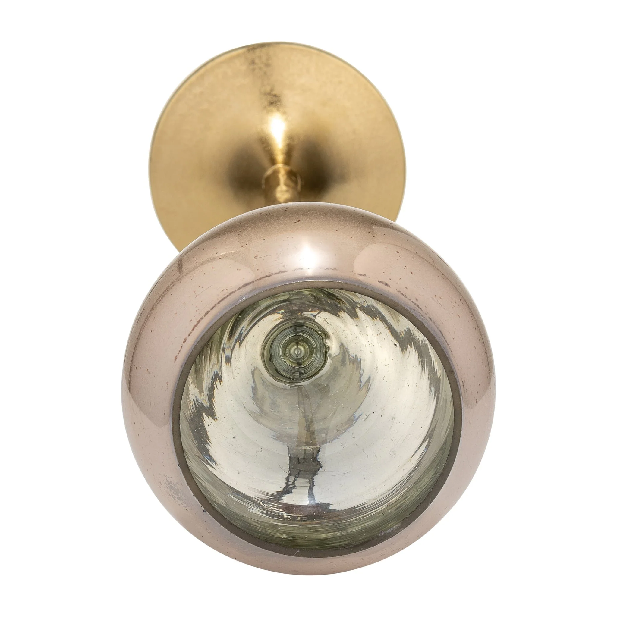 Glass, 24"h Tealight Holder, Champagne - Image 2