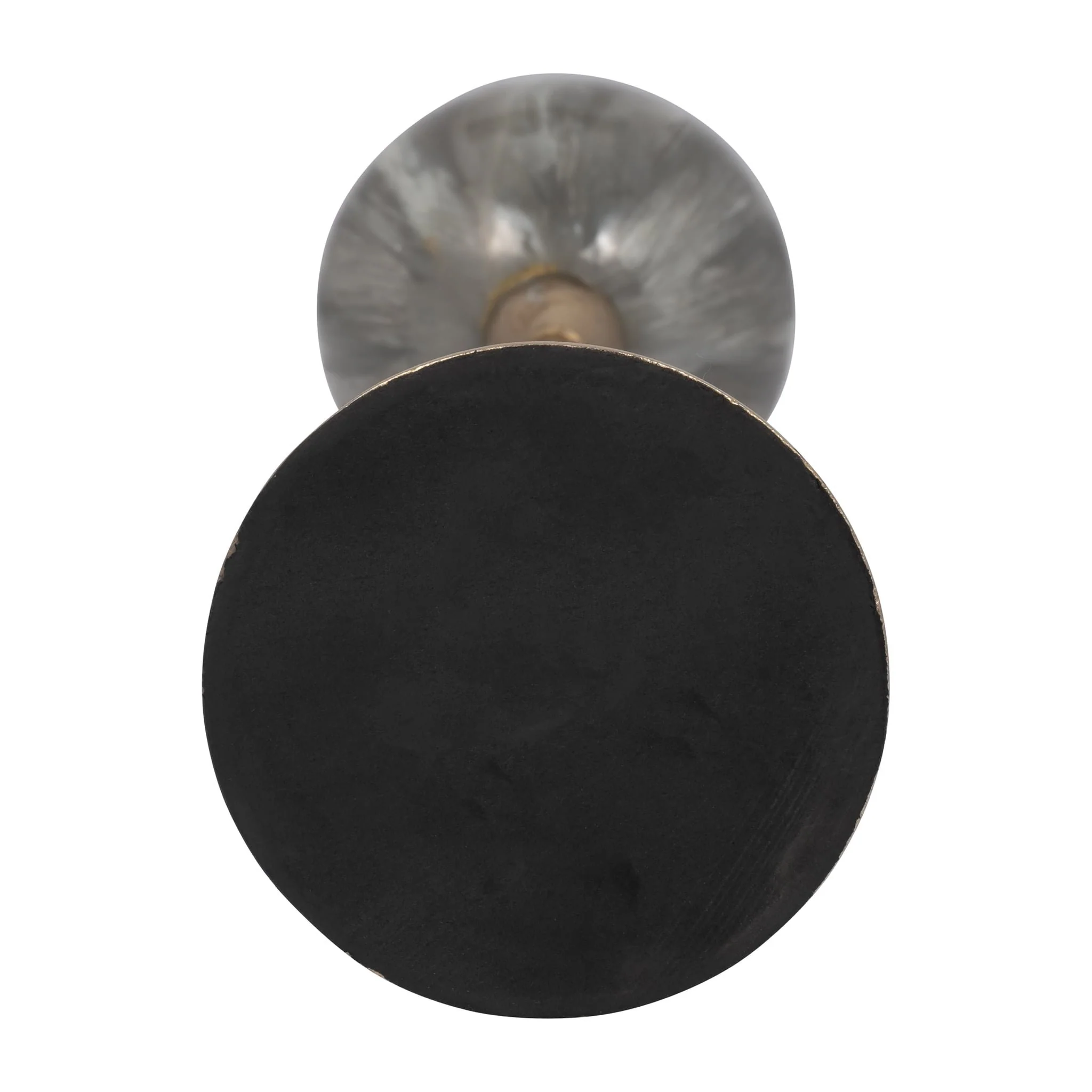 Glass, 24"h Tealight Holder, Wickhom Gray - Image 5