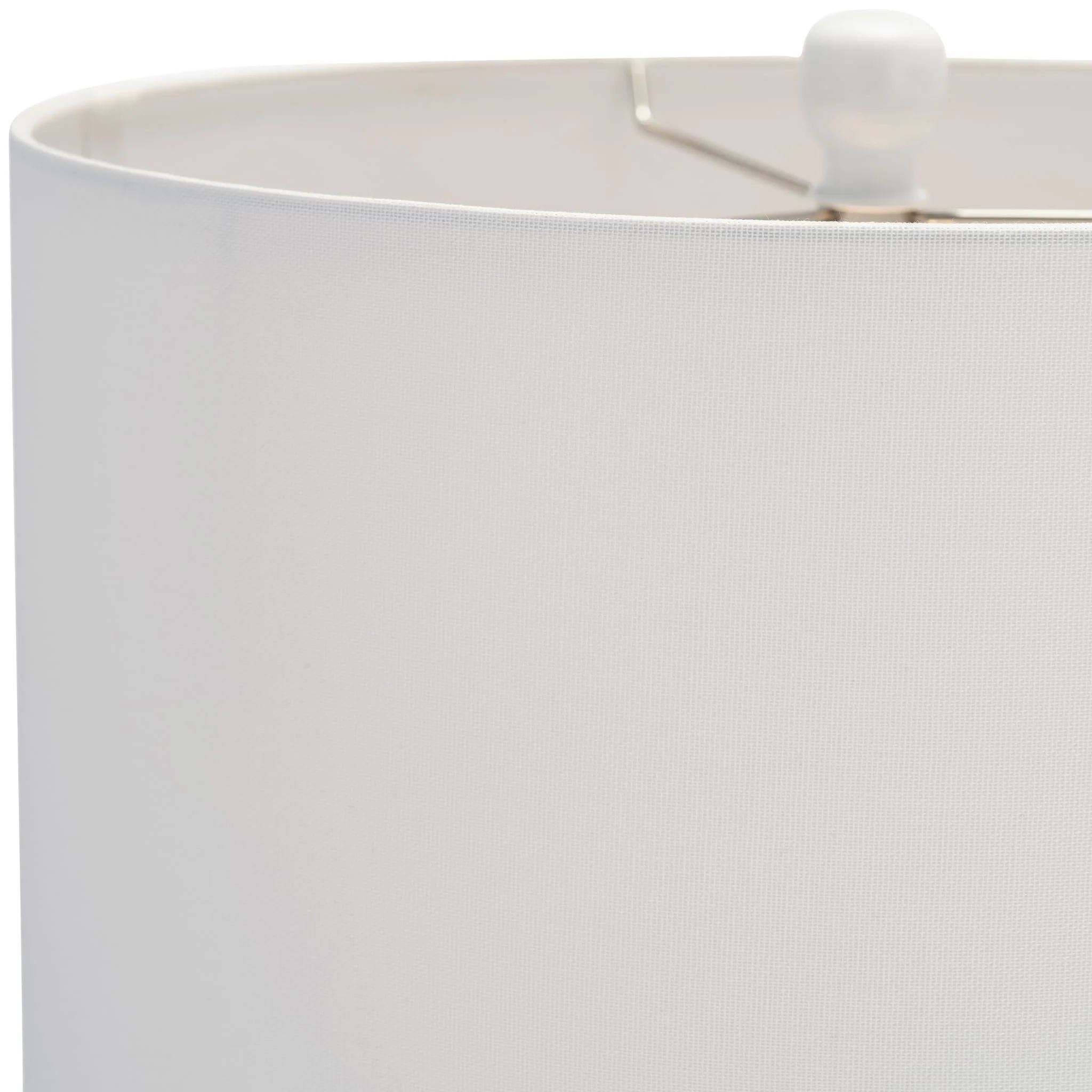 Glass, 25" Streaked Table Lamp, Black/white - Image 5