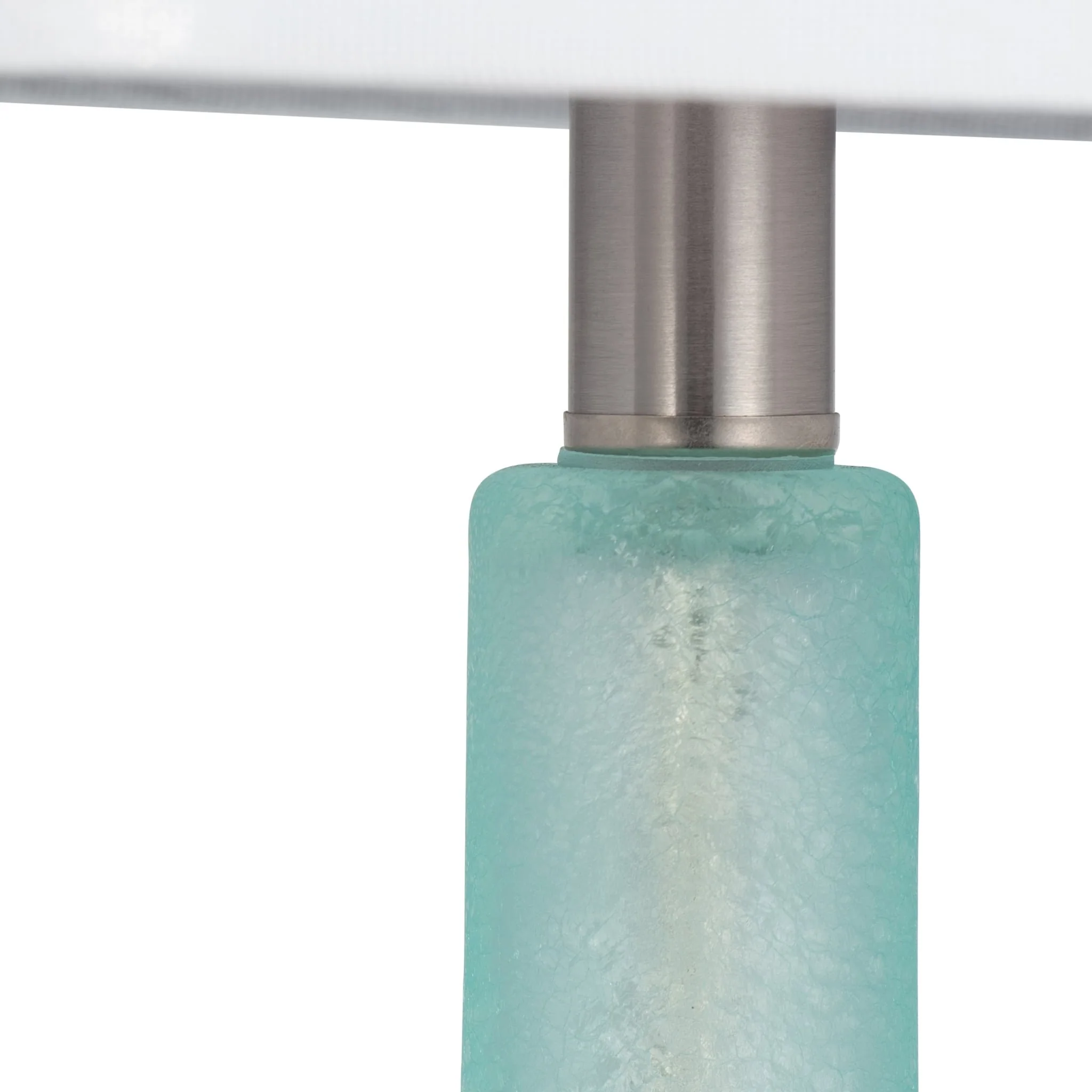 Glass 26"  Table Lamp, Green - Image 3