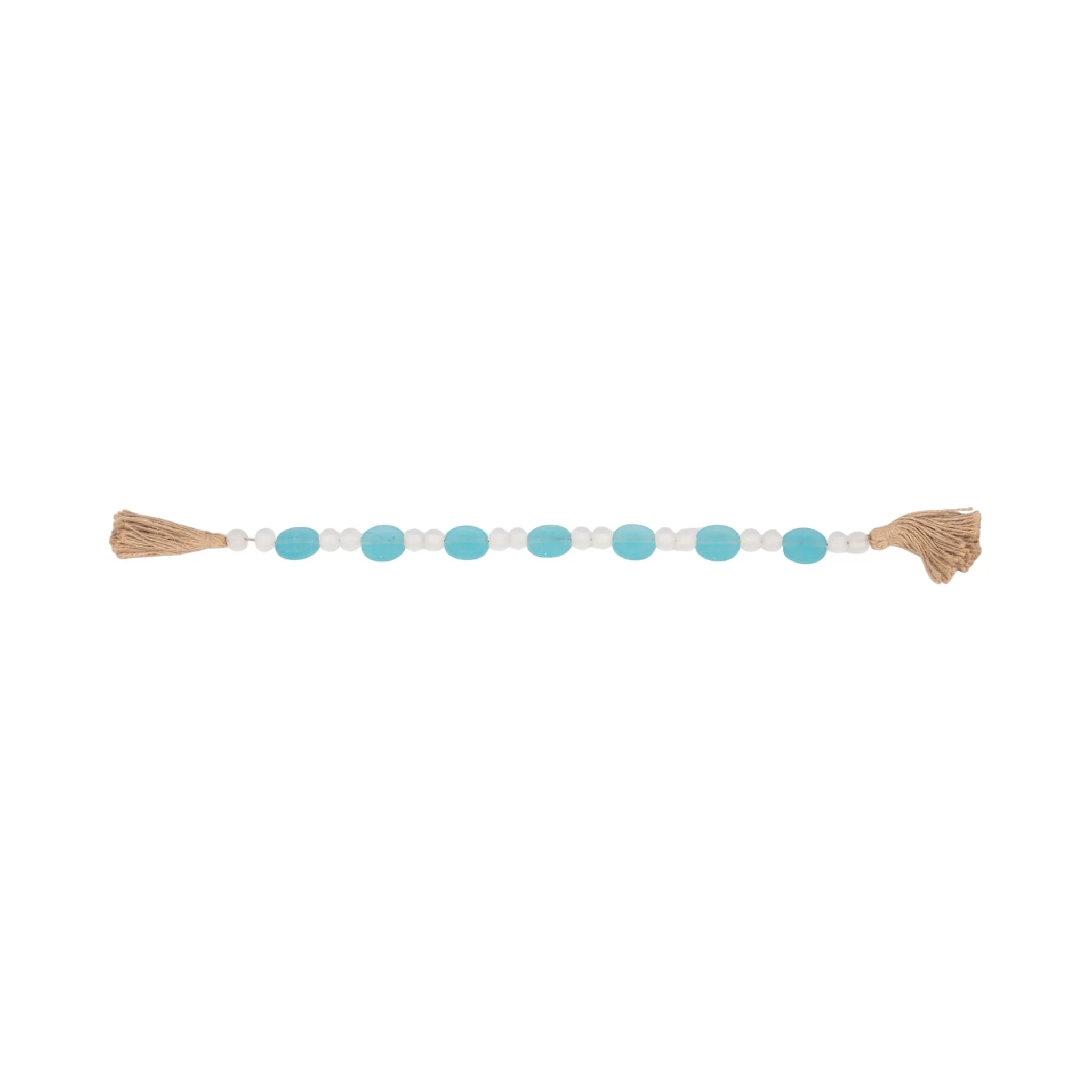 Glass, 30" Beaded Circles Garland, Multi - Image 7