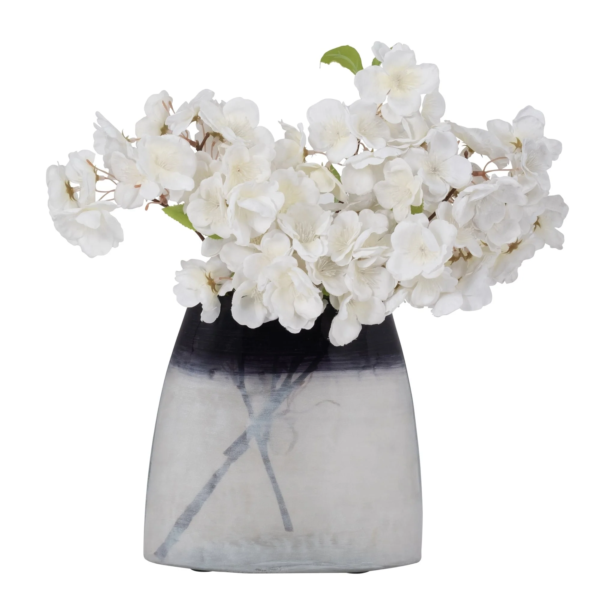 Glass, 8" Ombre Vase, Blue - Image 4