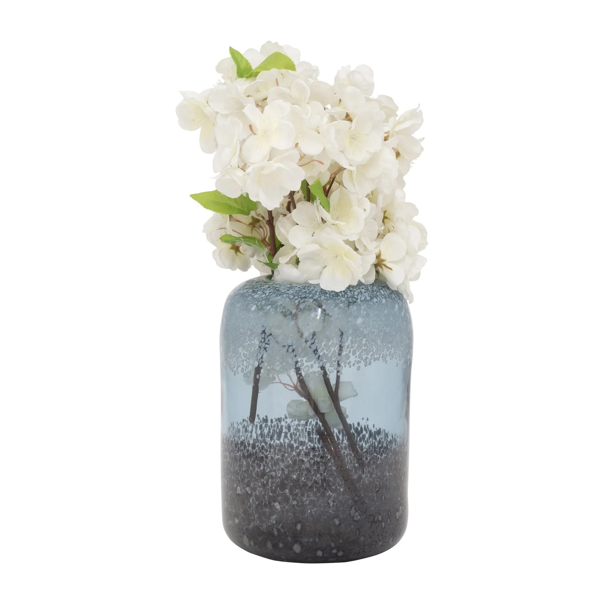 Glass, 9" Ombre Vase, Multi - Image 3