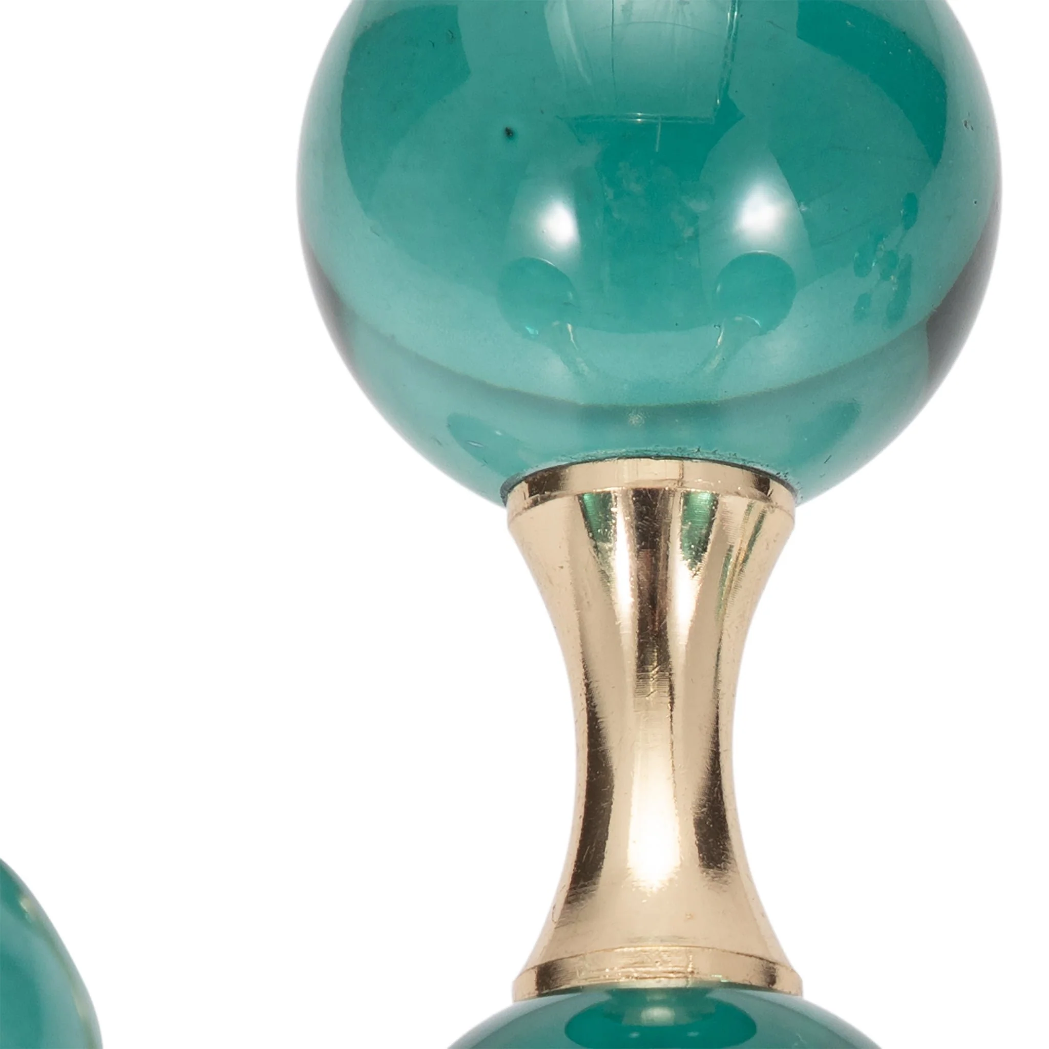 Glass, S/2 7" Jack Bookends, Green - Image 5