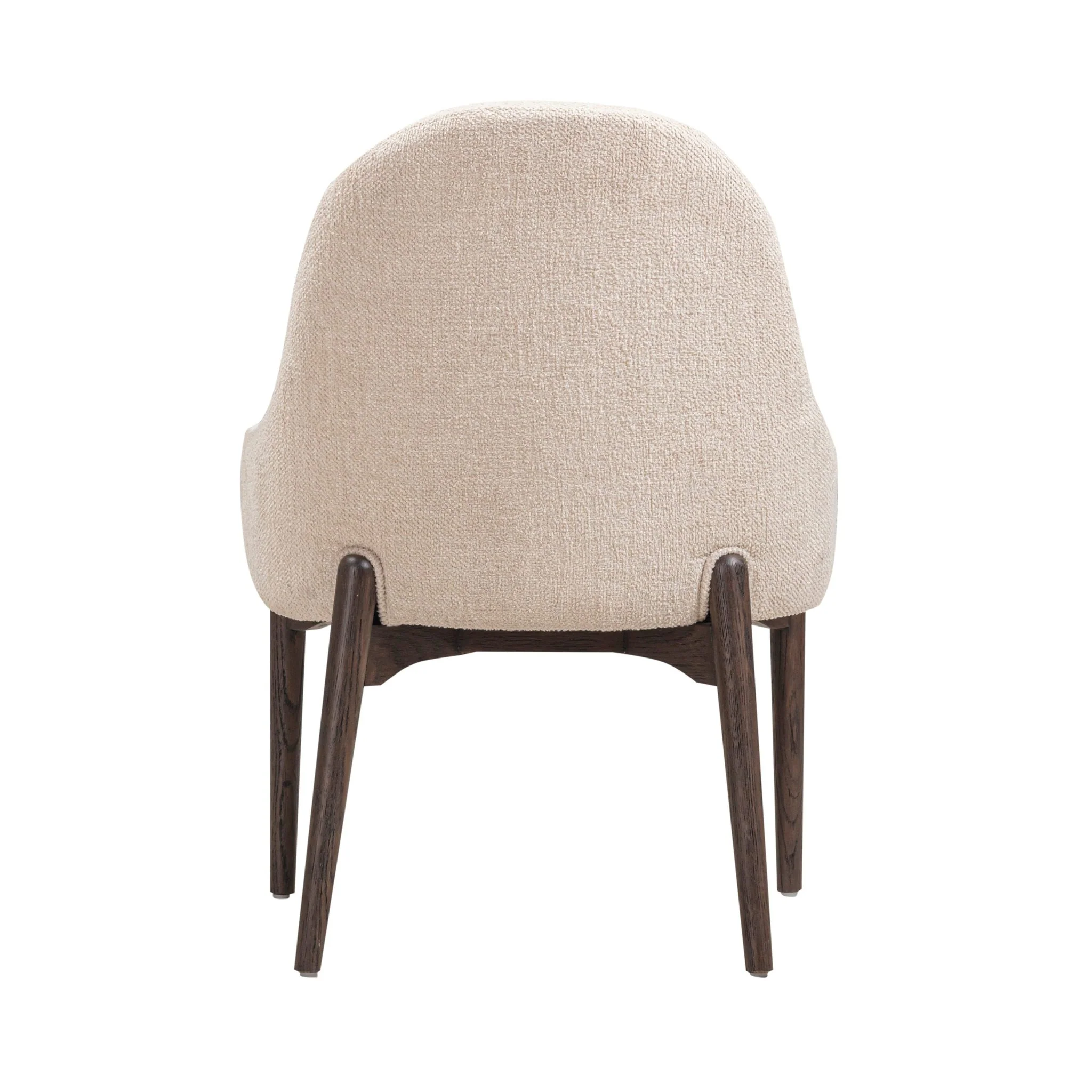 Glendale Natural Chenille Dining Chair - Image 3