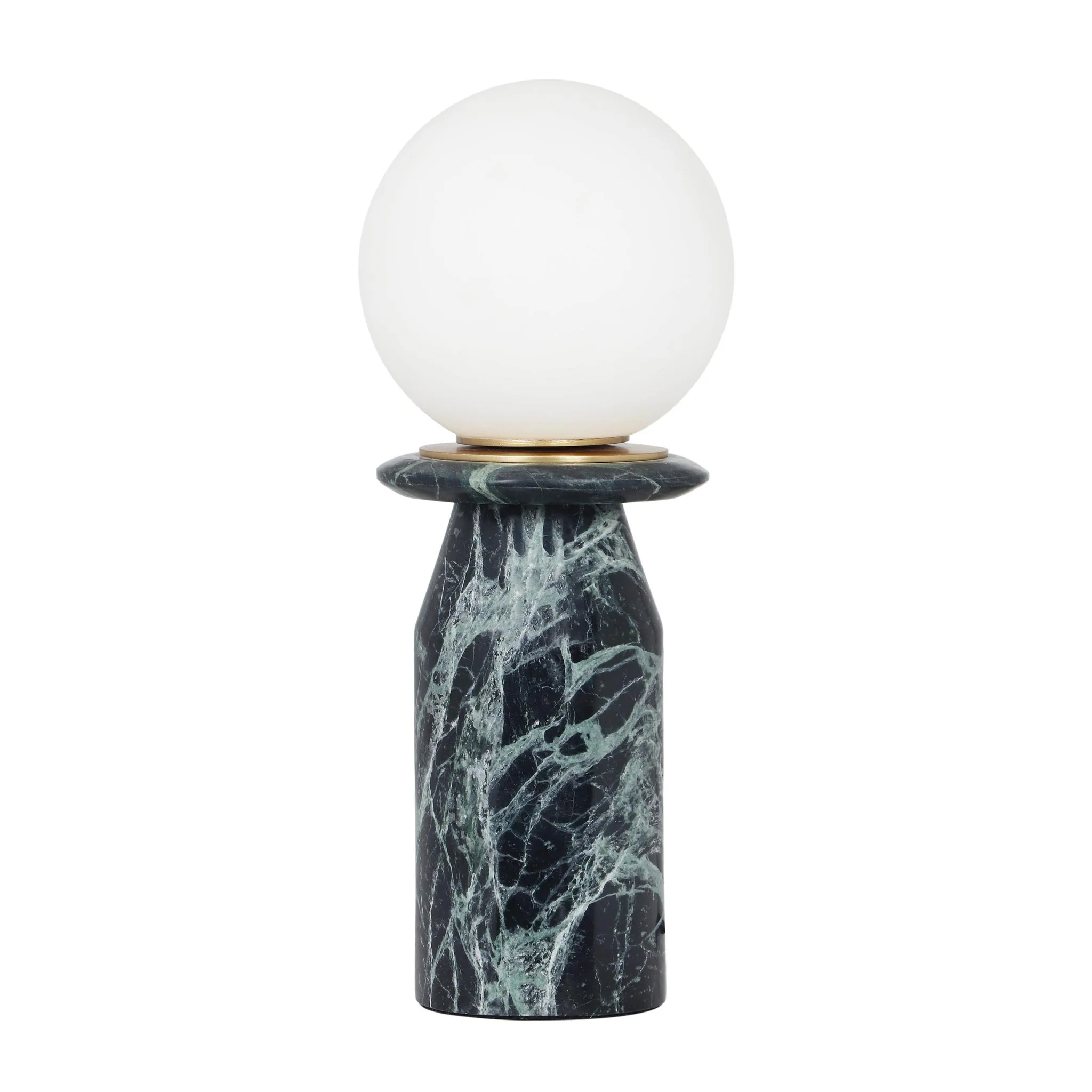 Globe Malachite Green Marble Lamp - Image 3