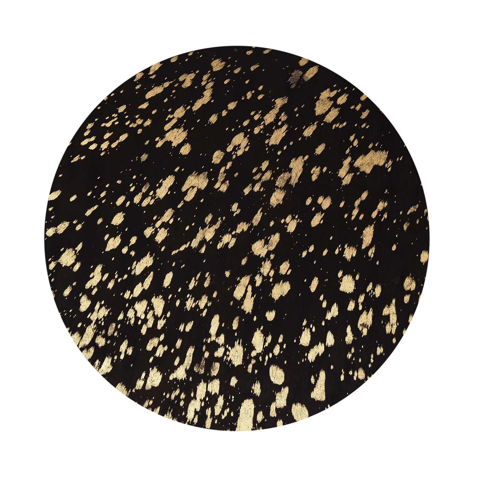 Gold Goathide Side Table - Image 4