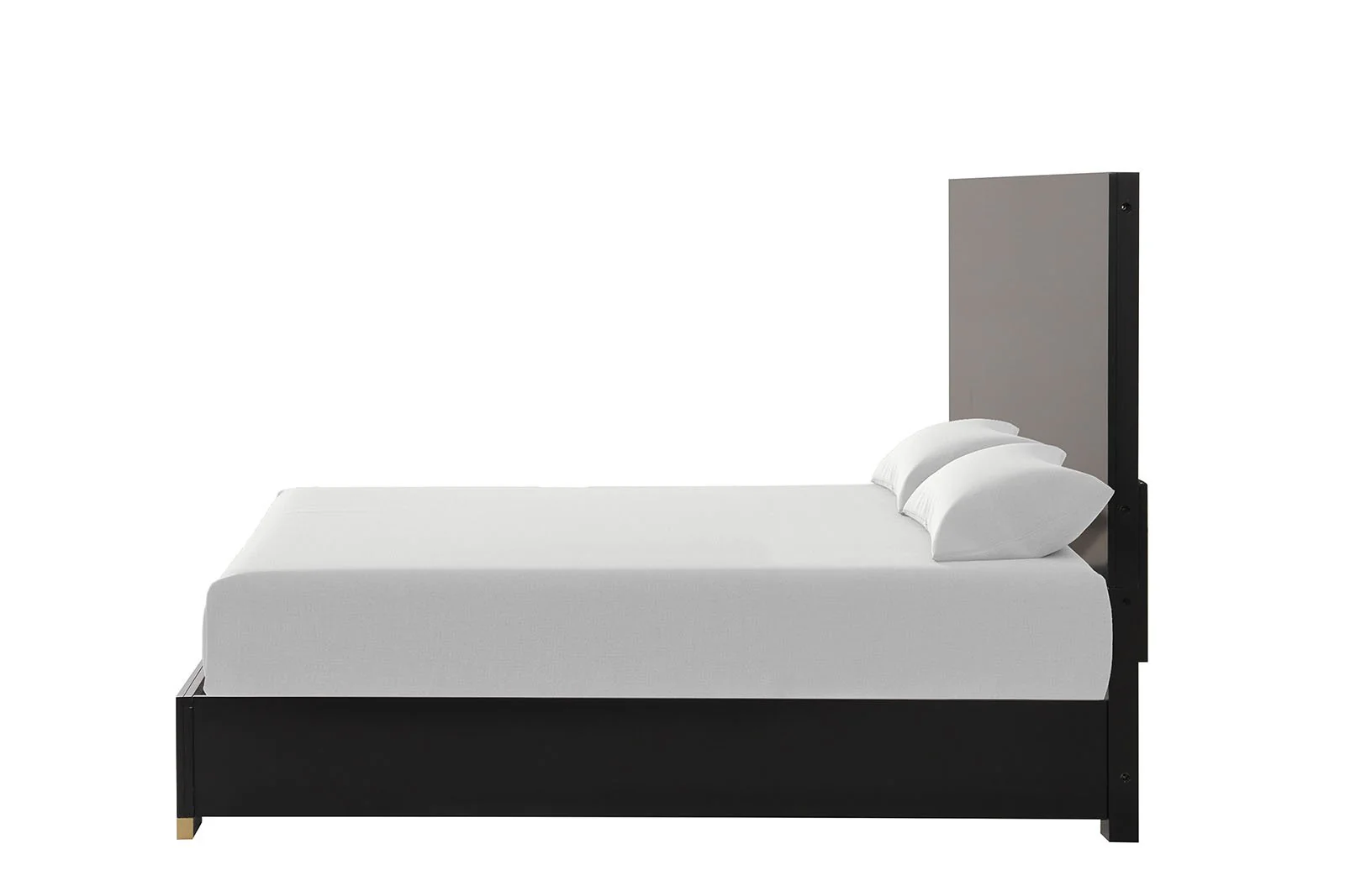 Goldsberg E.King Panel Bed, Black - Image 5