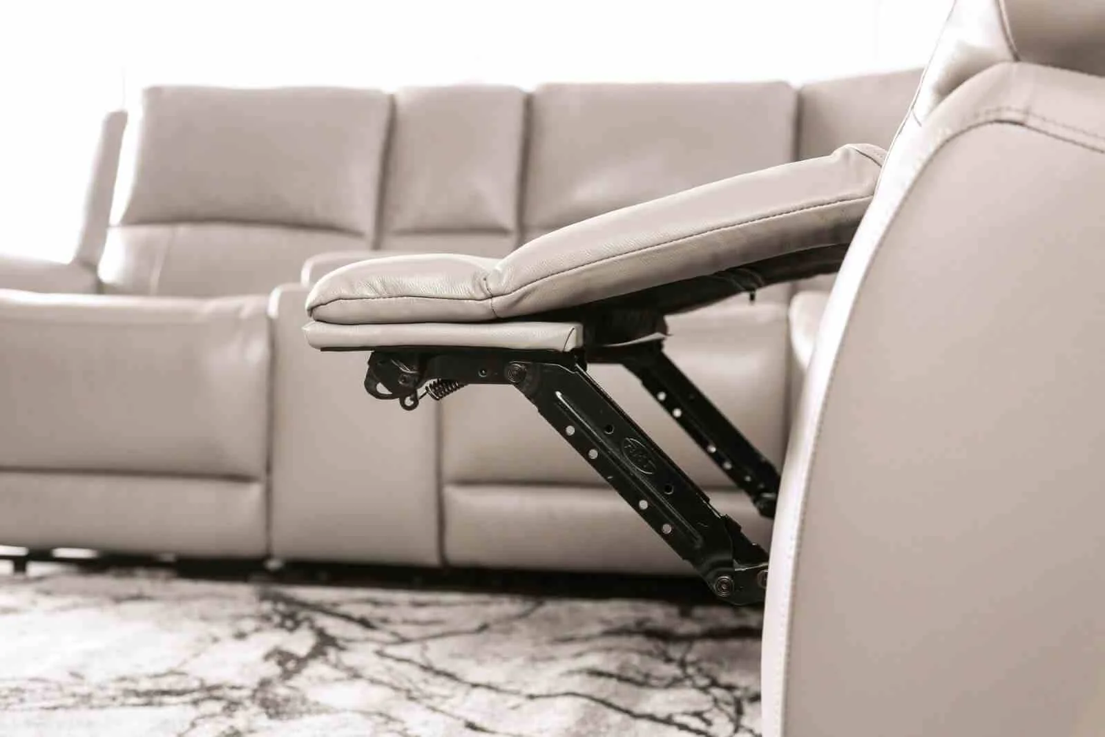 Gorgius Power Recliner, Light Gray - Image 6