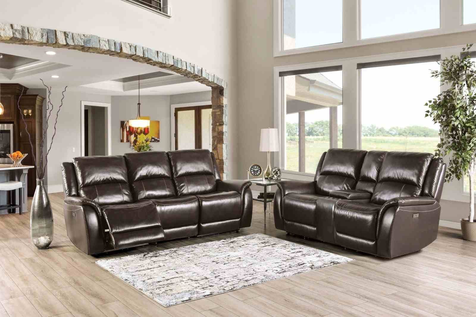 Gorgius Power Sofa, Espresso - Image 2