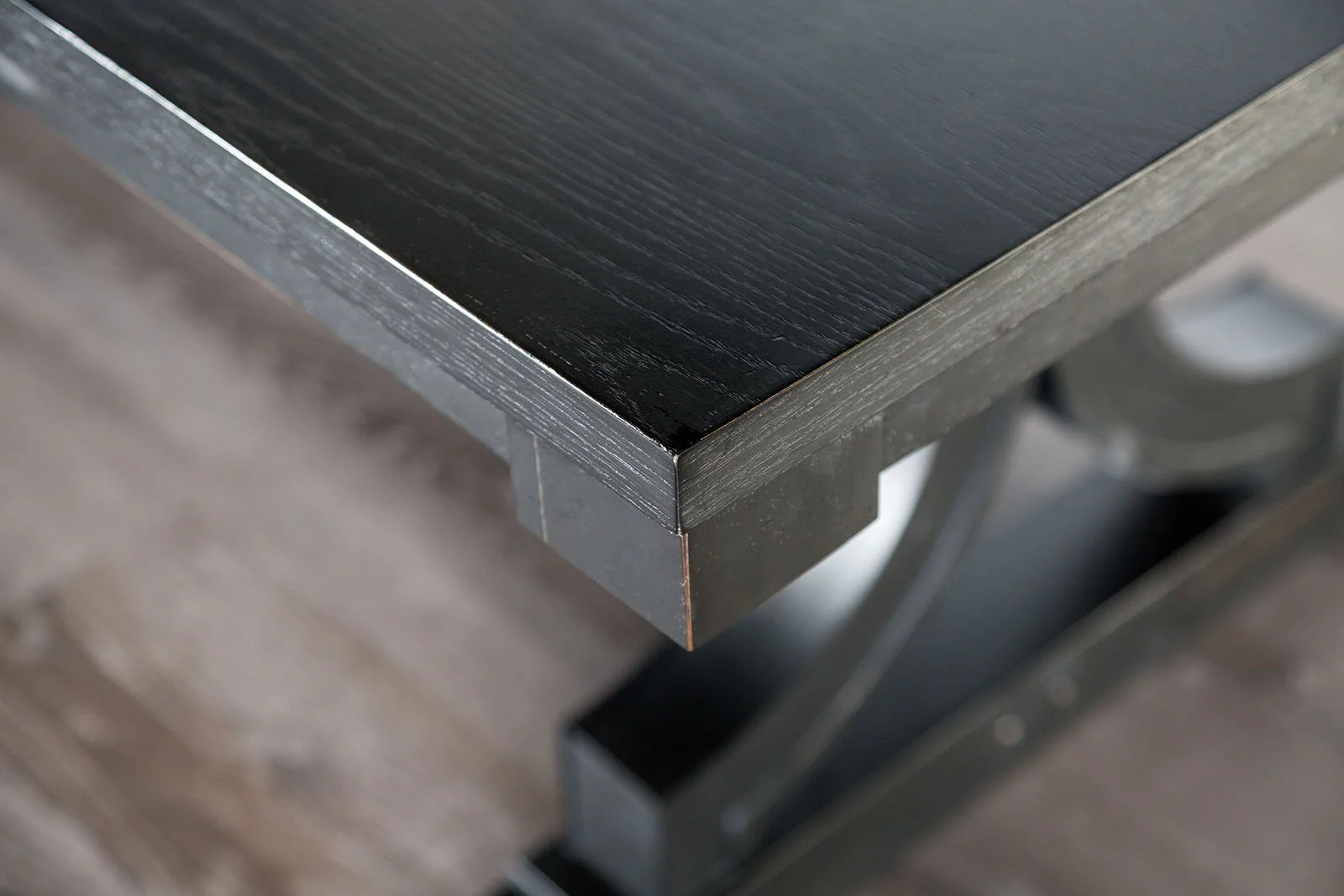 Gosport Dining Table, Black - Image 4
