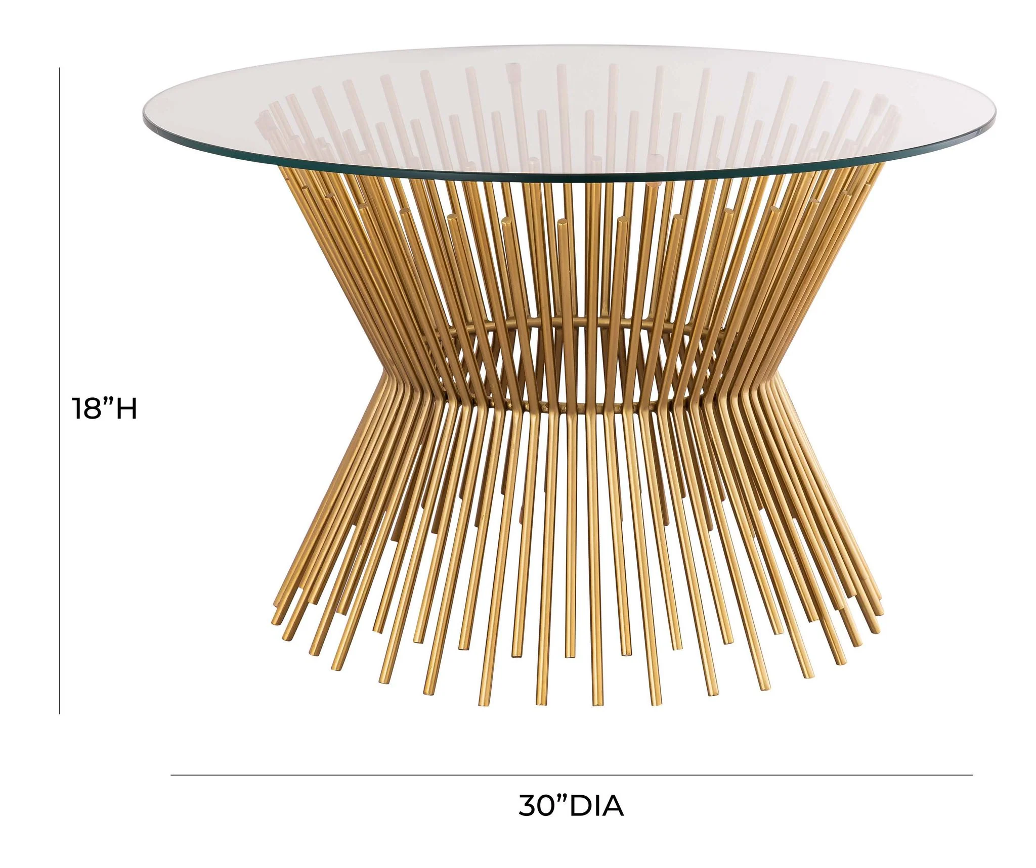 Grace Glass Coffee Table - Image 6