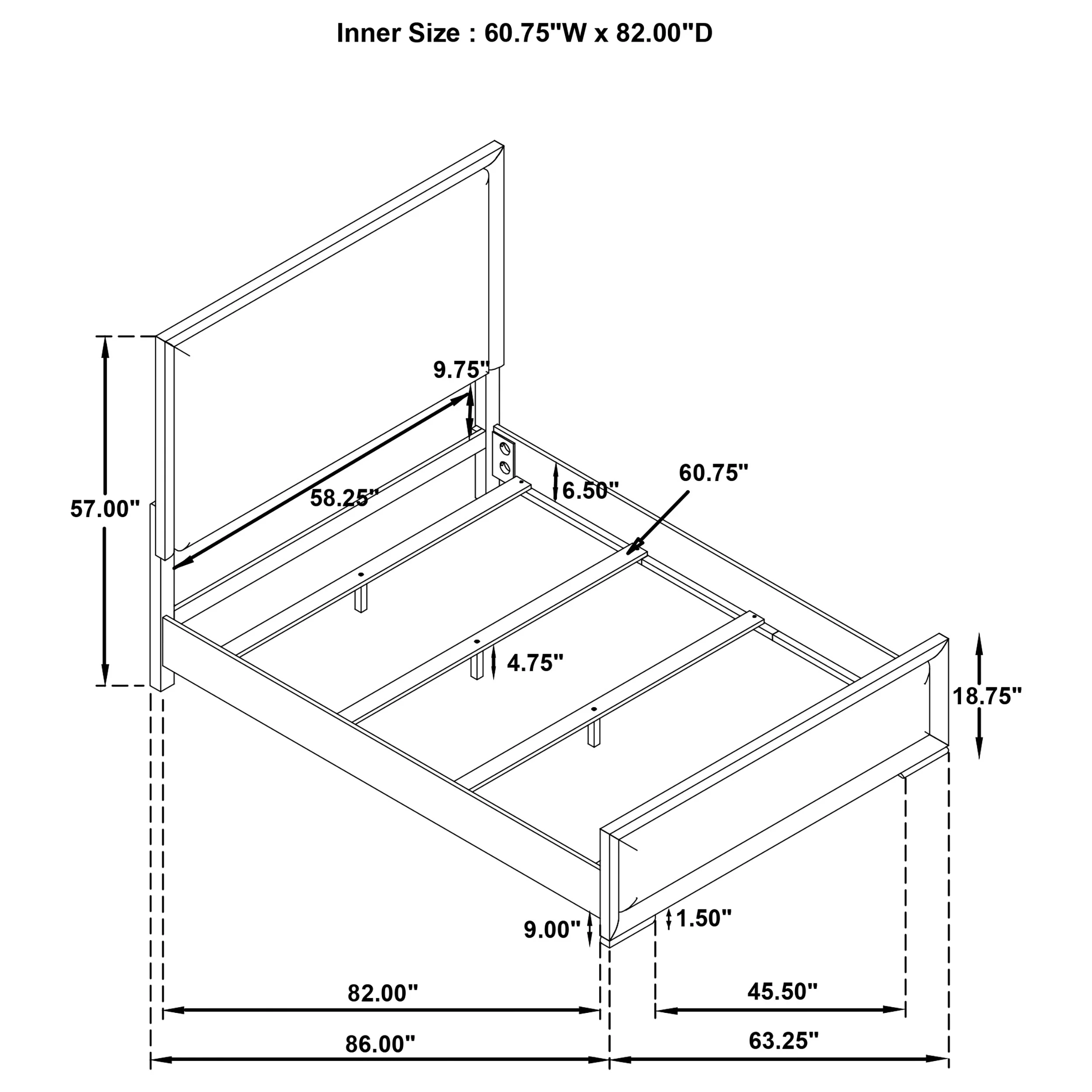 Gracemont Panel Bed - Image 11