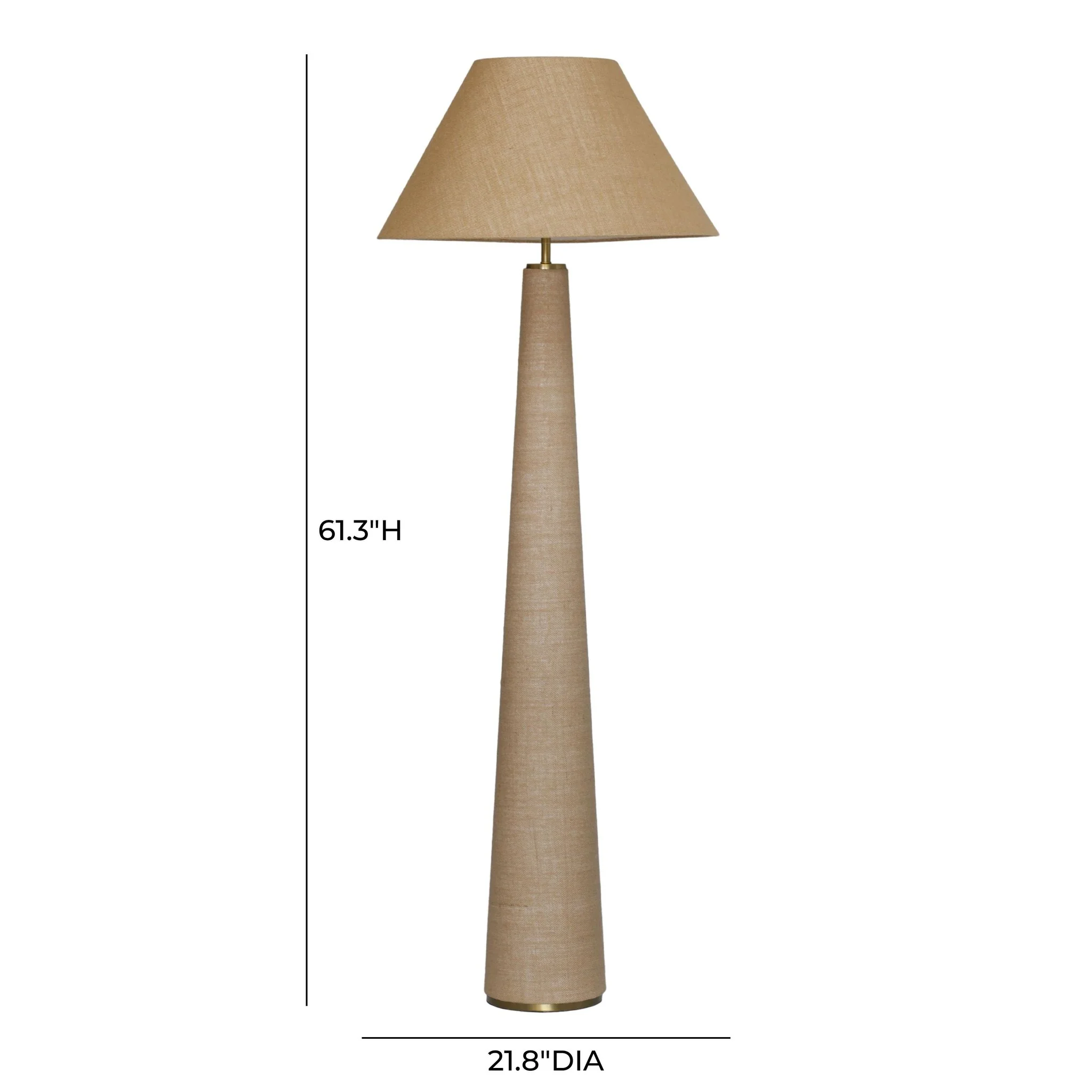 Graham Natural Jute Floor Lamp - Image 6