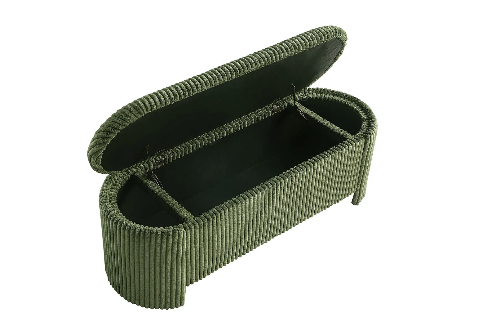Grainne Storage Bench, Green - Image 2