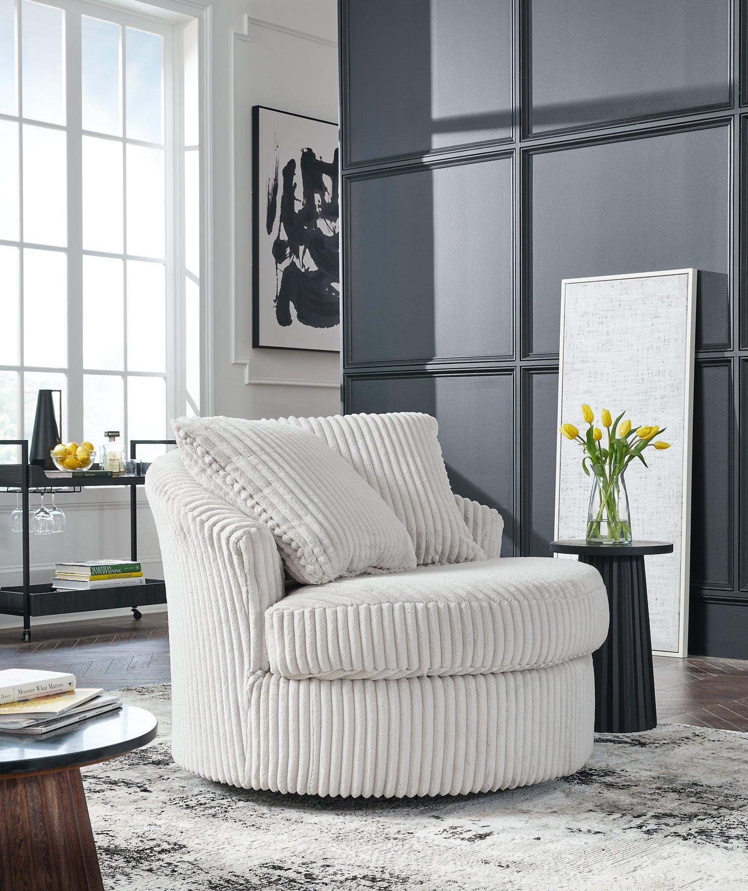 Gramwell Swivel Accent Chair - Image 9