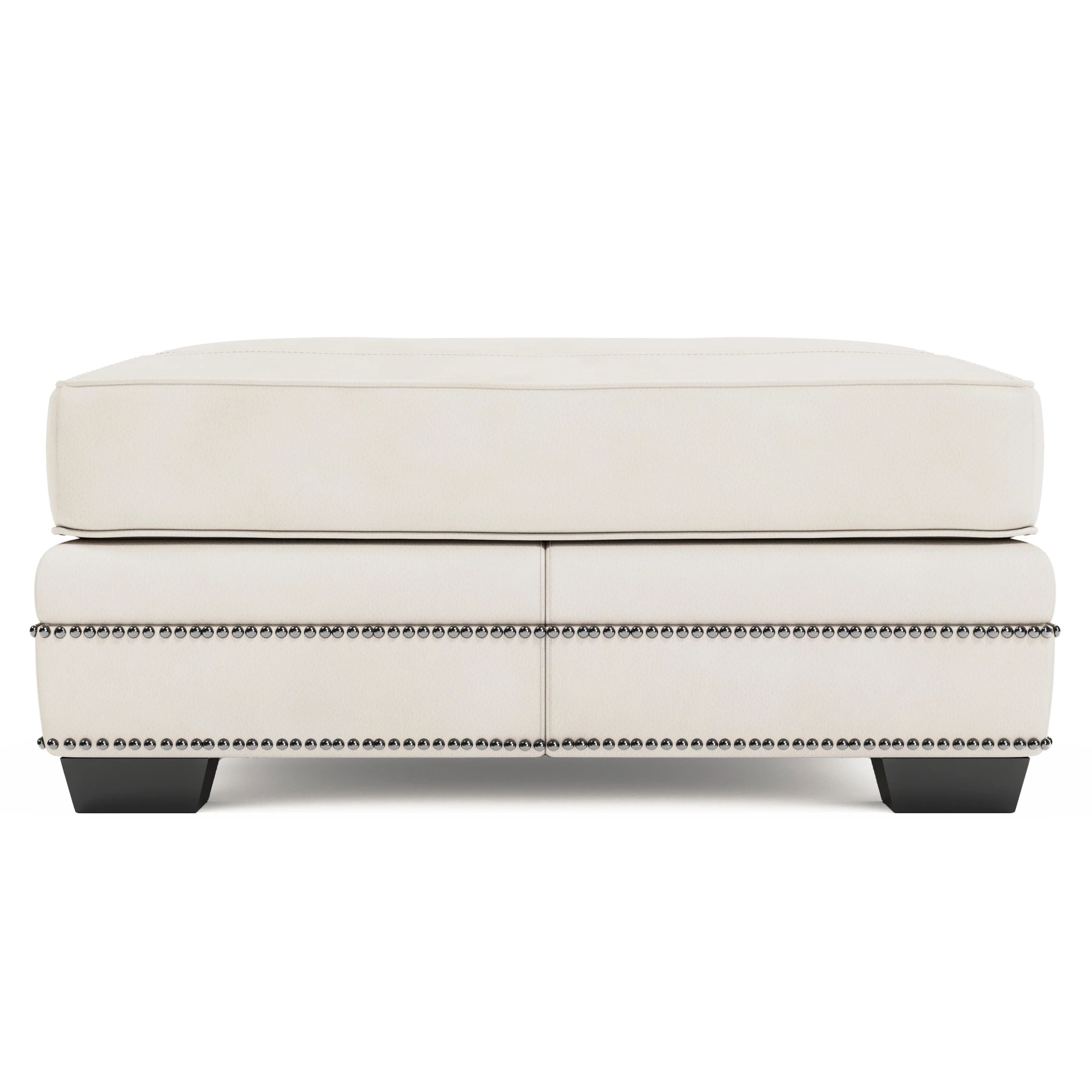 Grandview Leather Ottoman - Image 2