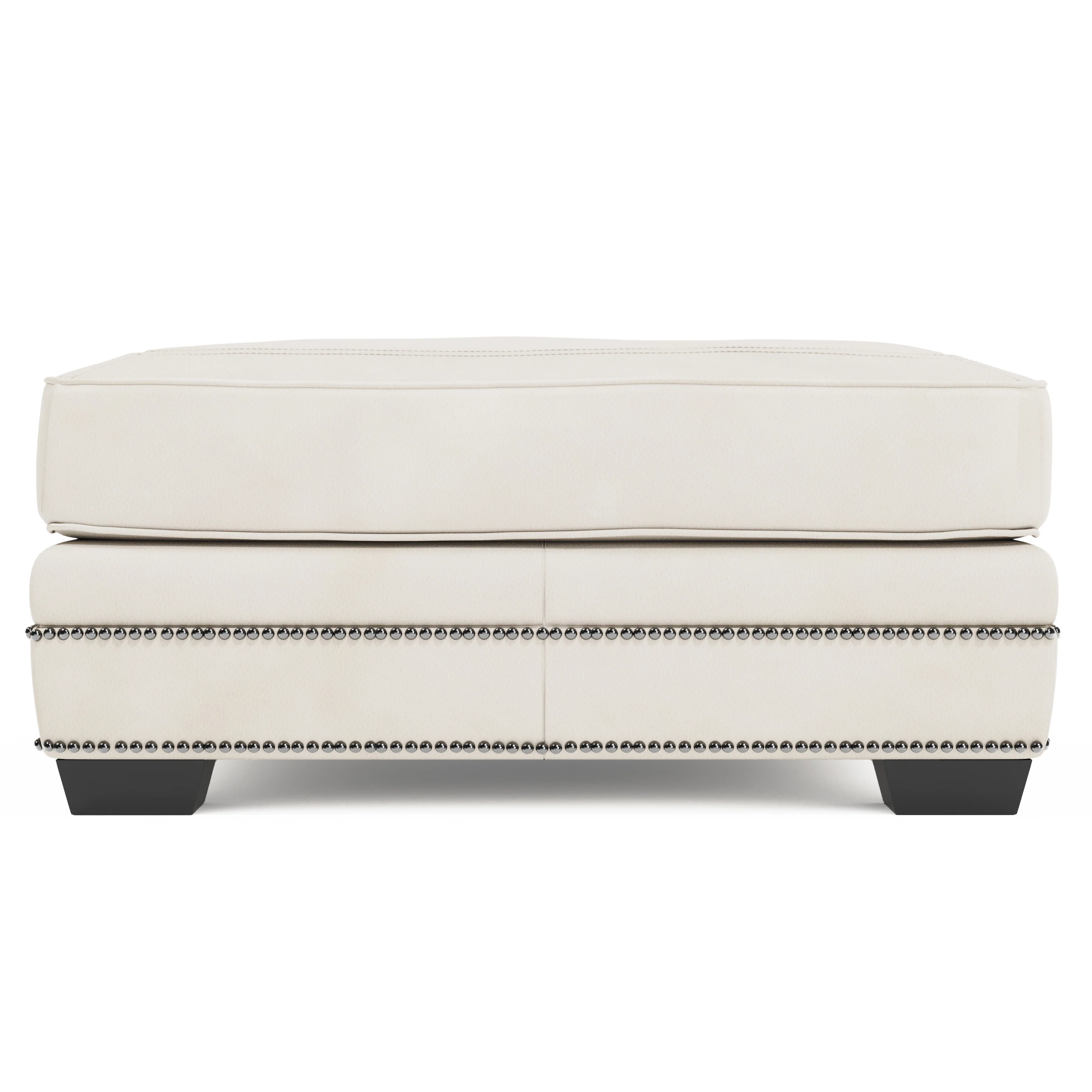 Grandview Leather Ottoman - Image 3