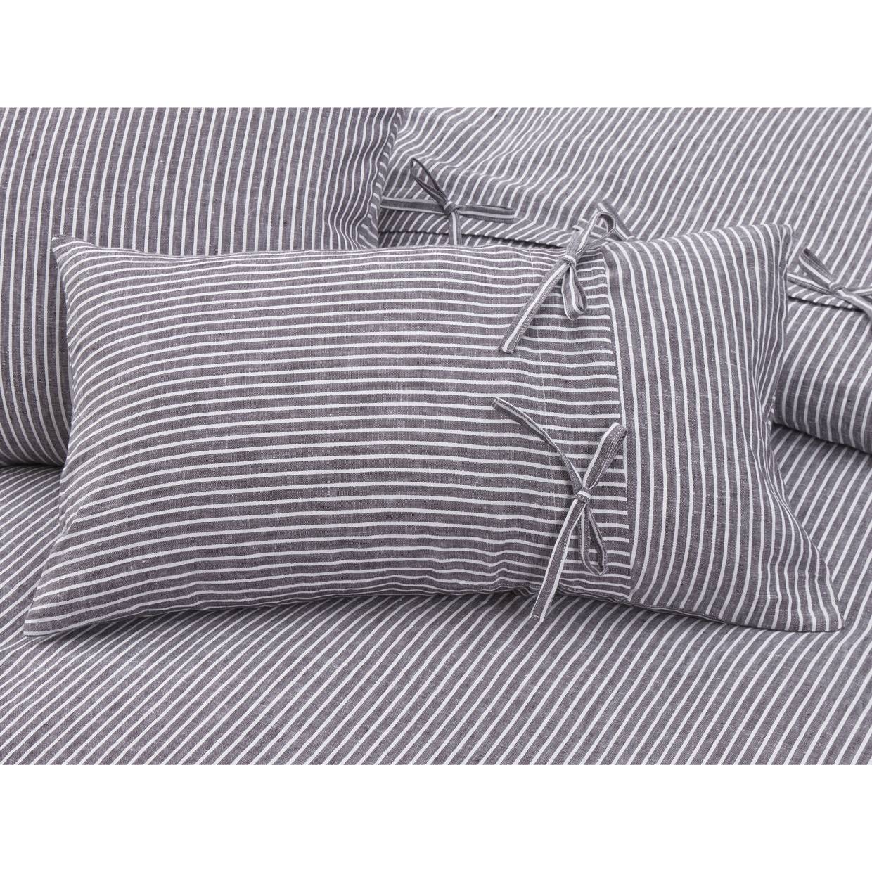 Grant 5-Piece King Duvet Set Charcoal - Image 7