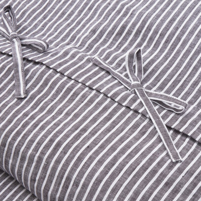 Grant 5-Piece King Duvet Set Charcoal - Image 8