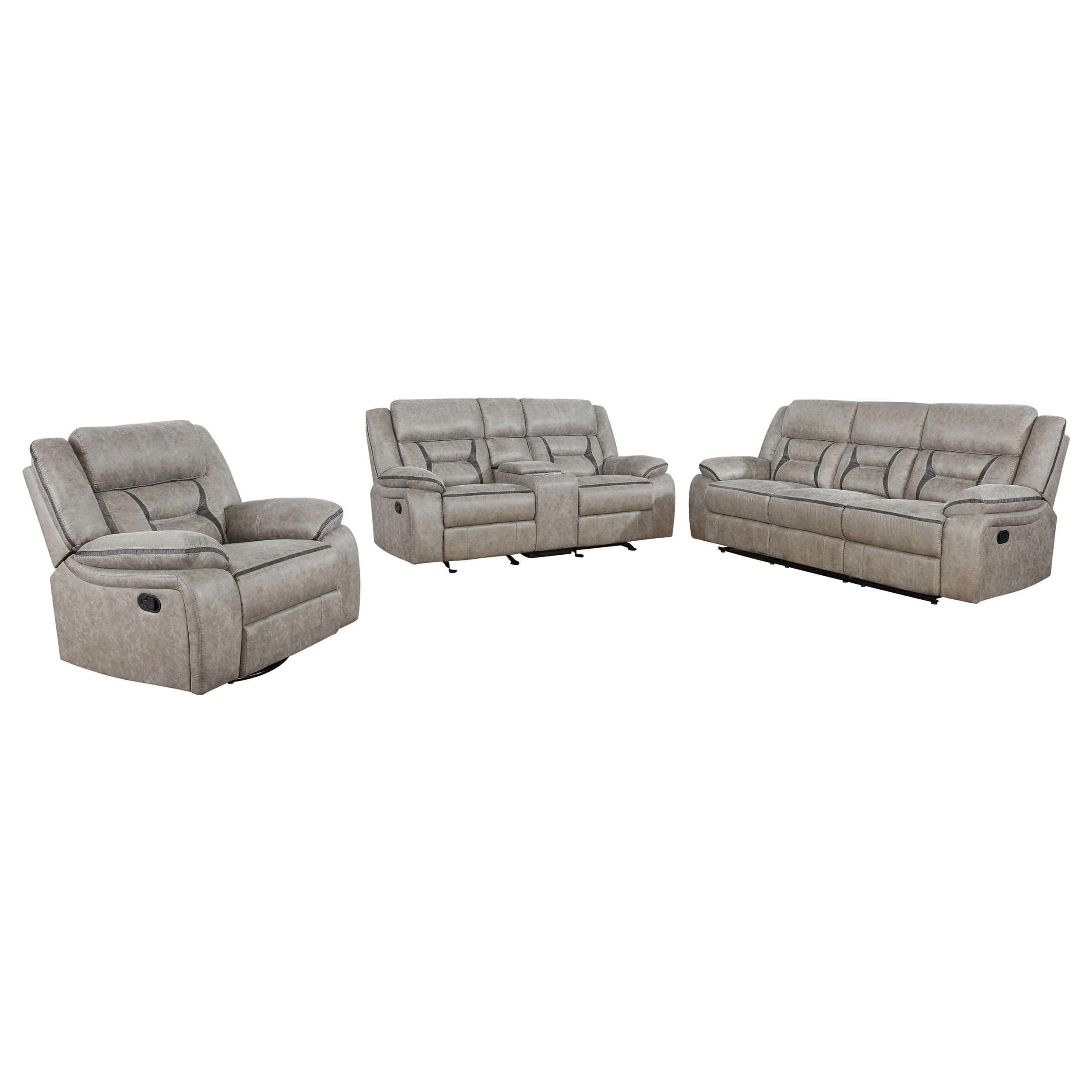 Greer Reclining Sofa Set - Image 17