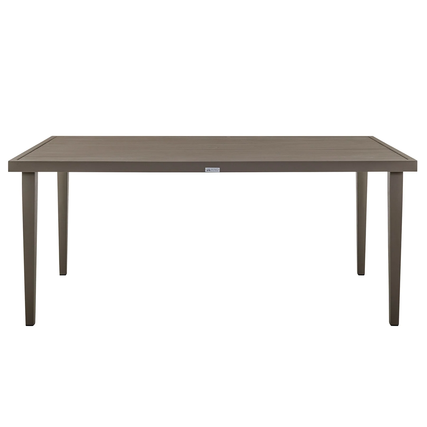 Grenada 5 Piece Gray Aluminum Outdoor Dining Set with Gray Fabric - Image 4