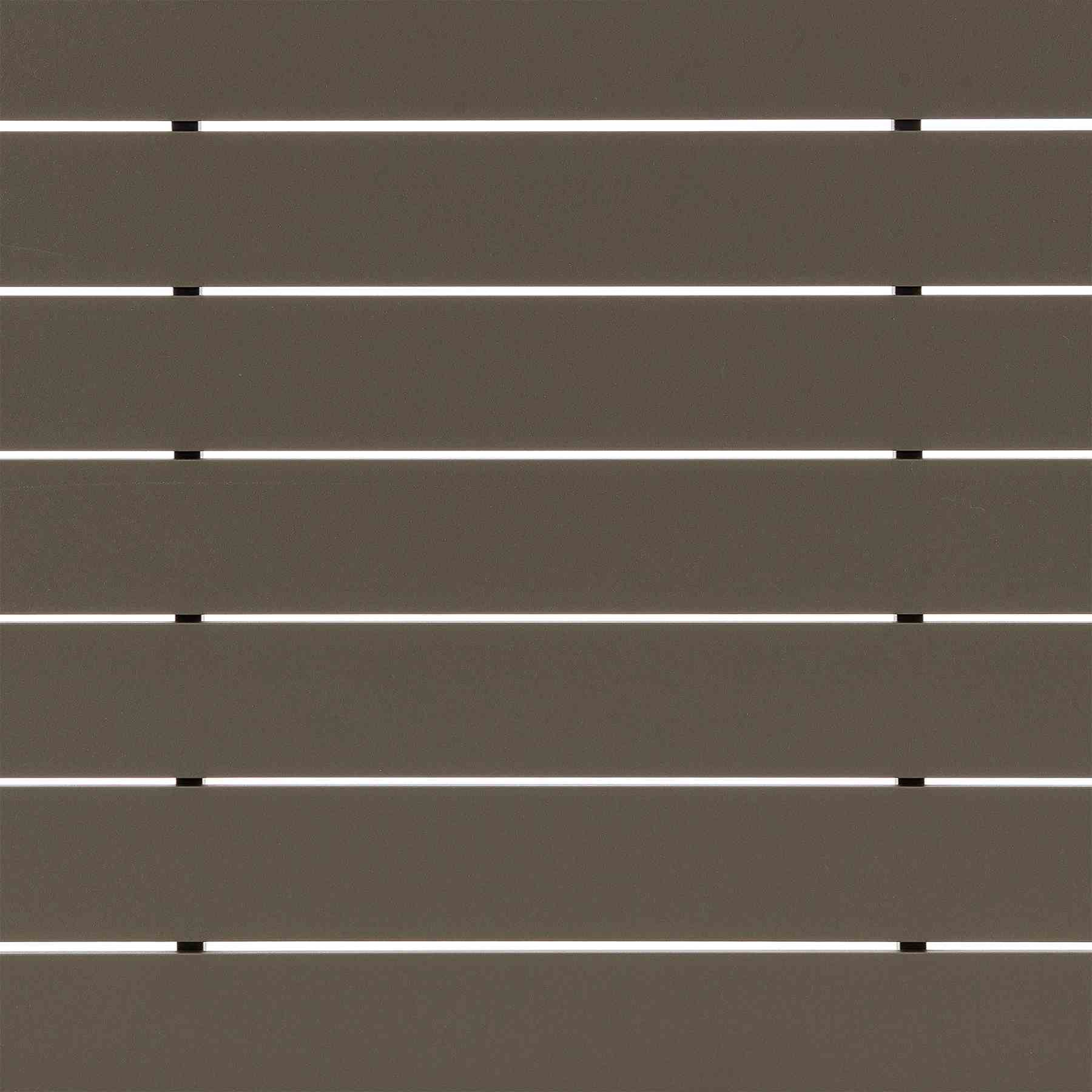 Grenada Outdoor Aluminum Gray Rectangle Dining Table - Image 5