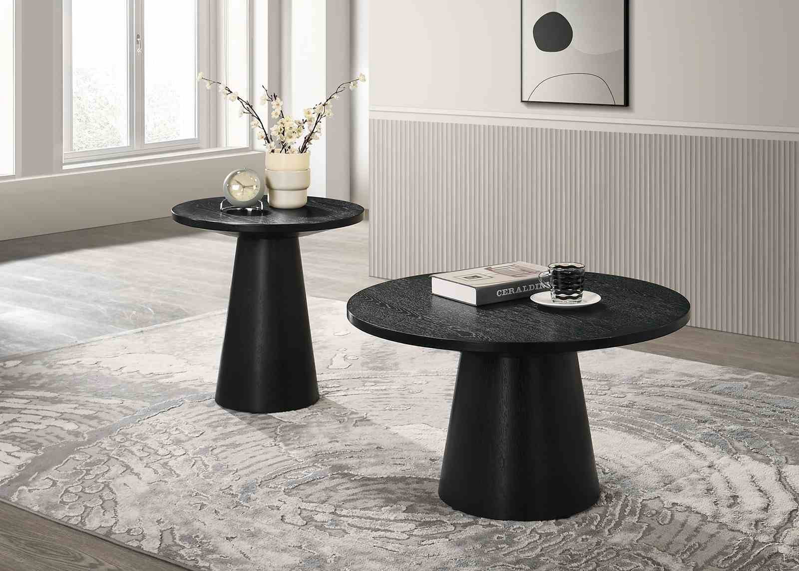 Halewood Cocktail Table, Black - Image 2