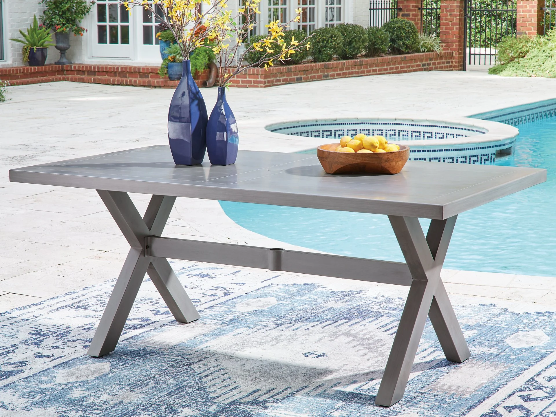 Half Moon Beach Outdoor Dining Table - Image 2