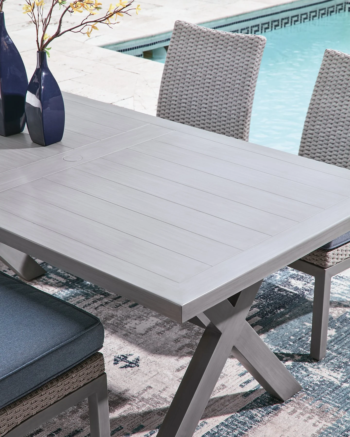 Half Moon Beach Outdoor Dining Table - Image 7