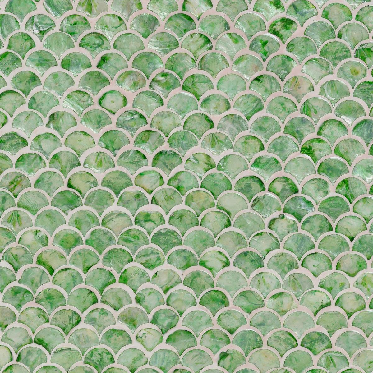Halio Green Shell Side Table - Image 6