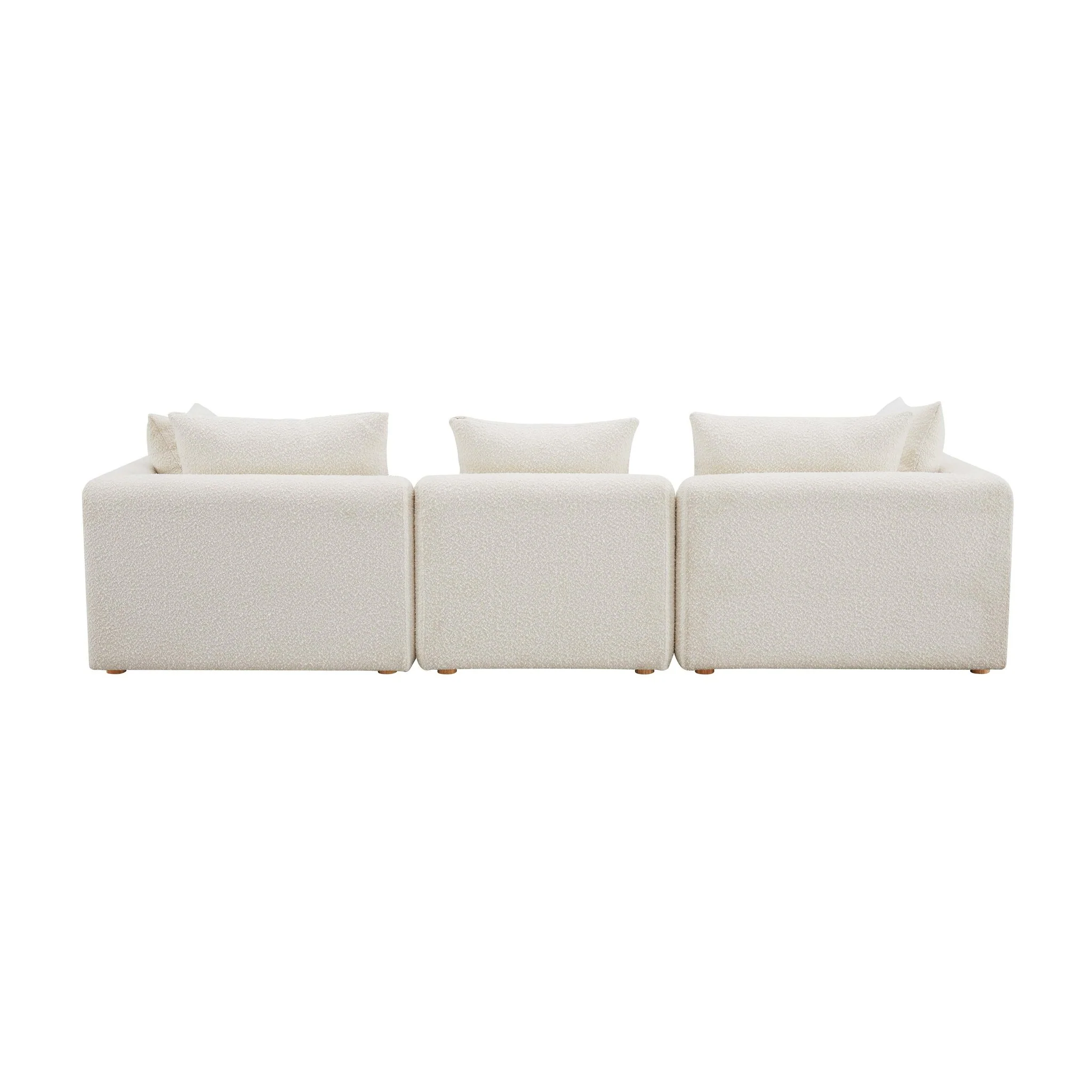 Hangover Cream Boucle Sofa - Image 5