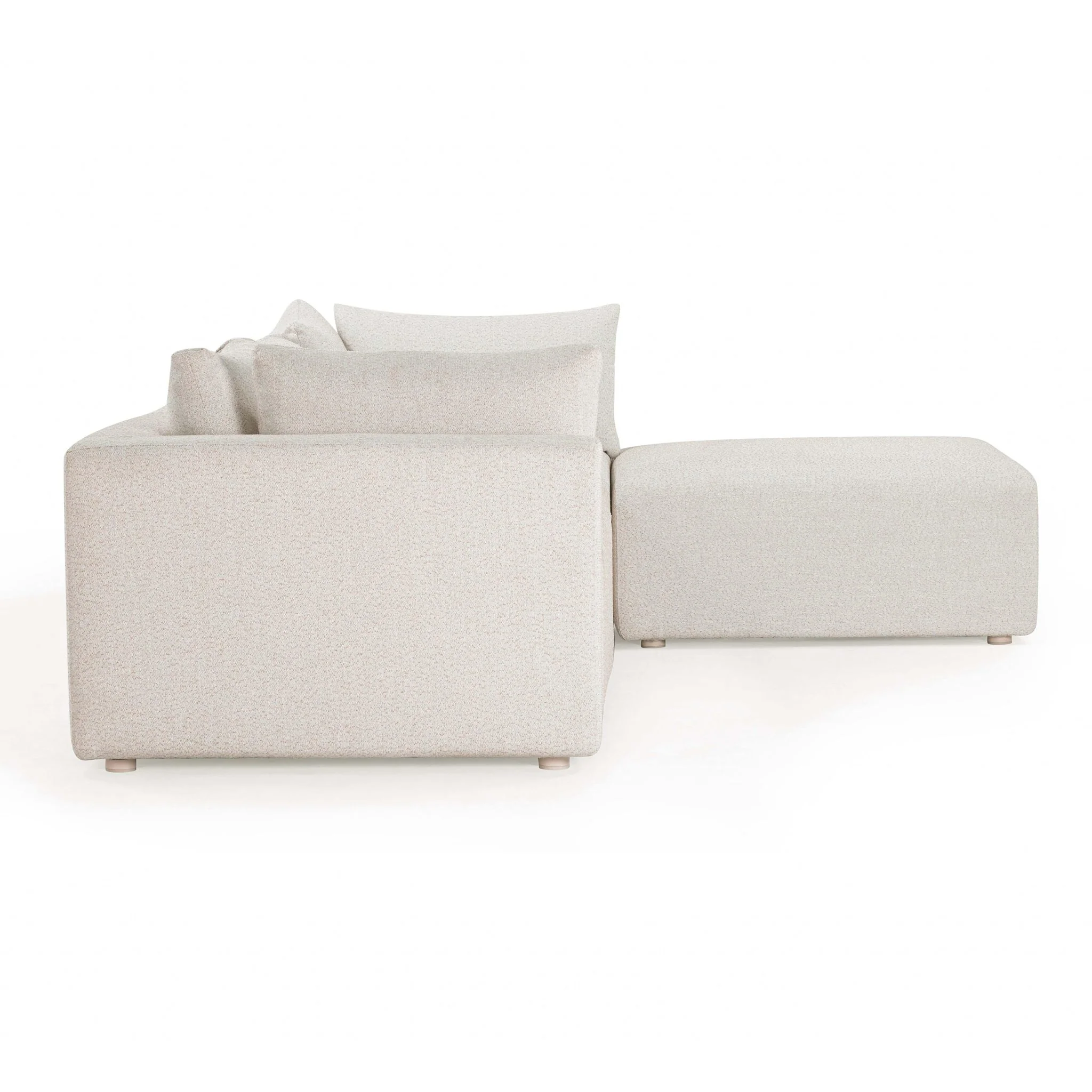 Hangover Cream Outdoor Modular Sectional - Image 12