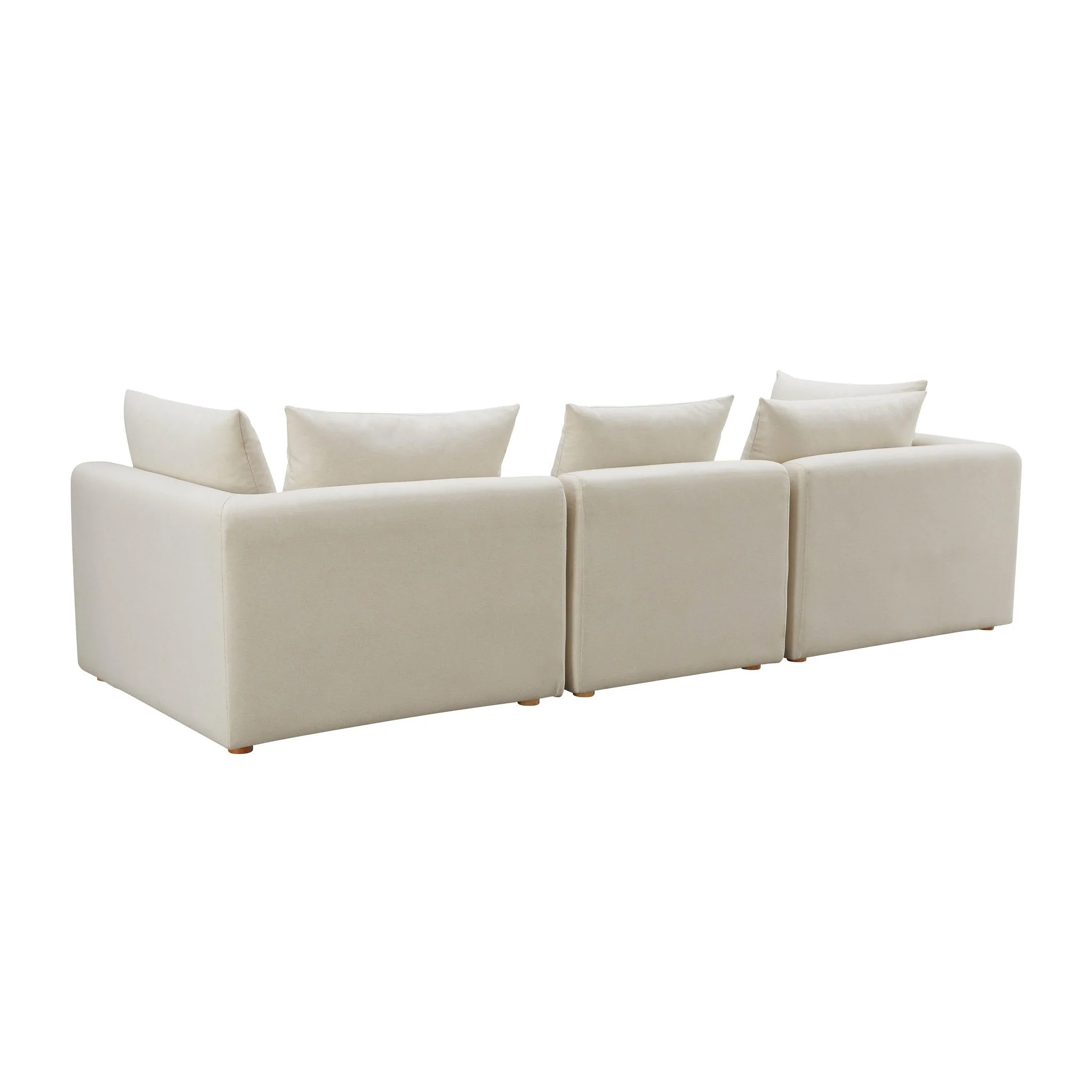 Hangover Cream Performance Linen Sofa - Image 5
