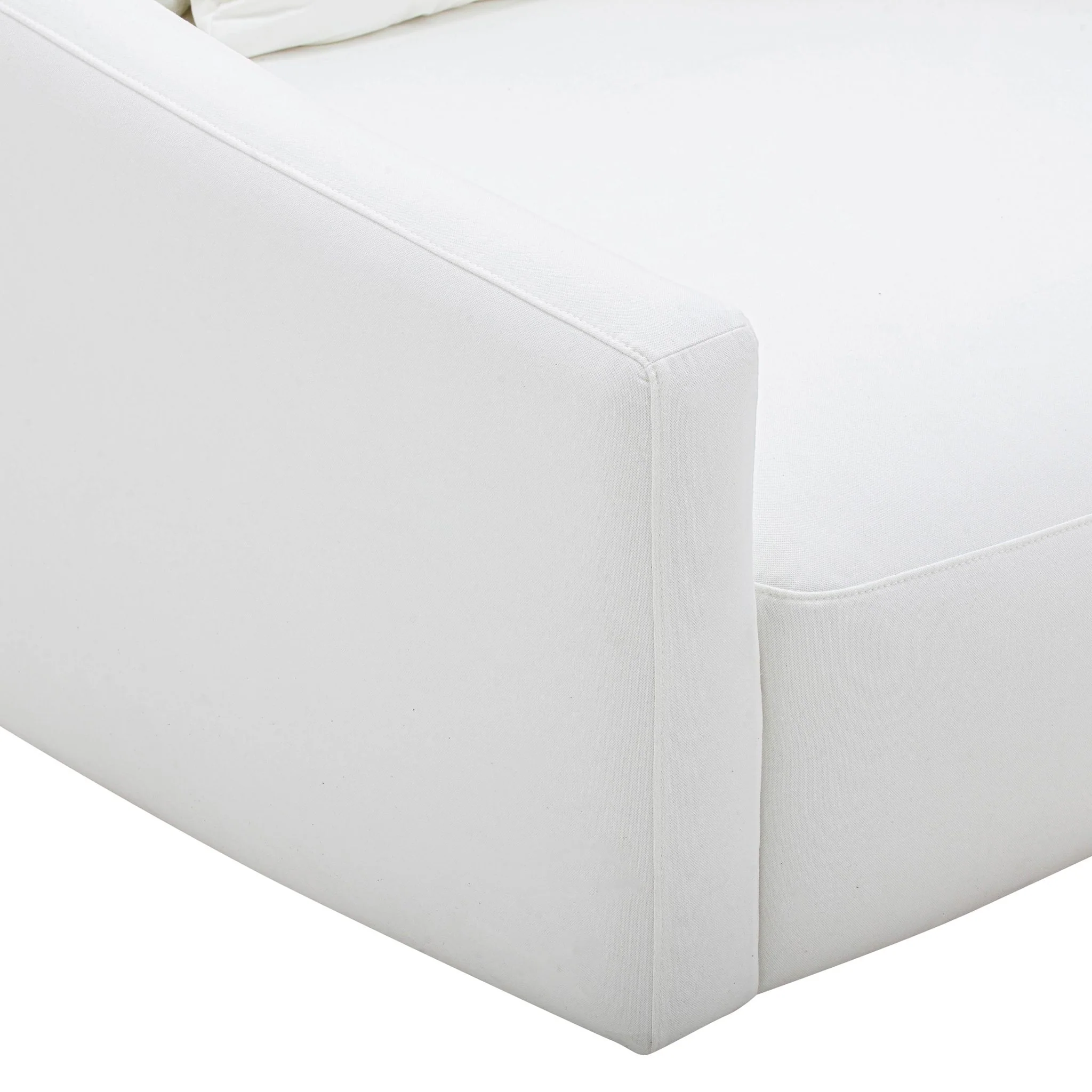 Hanim Cream Performance Fabric Daybed - Image 5