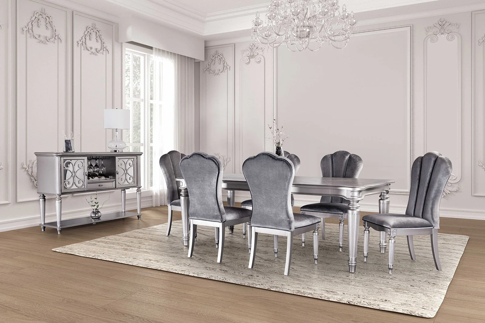 Hannoria Server, Silver - Image 2