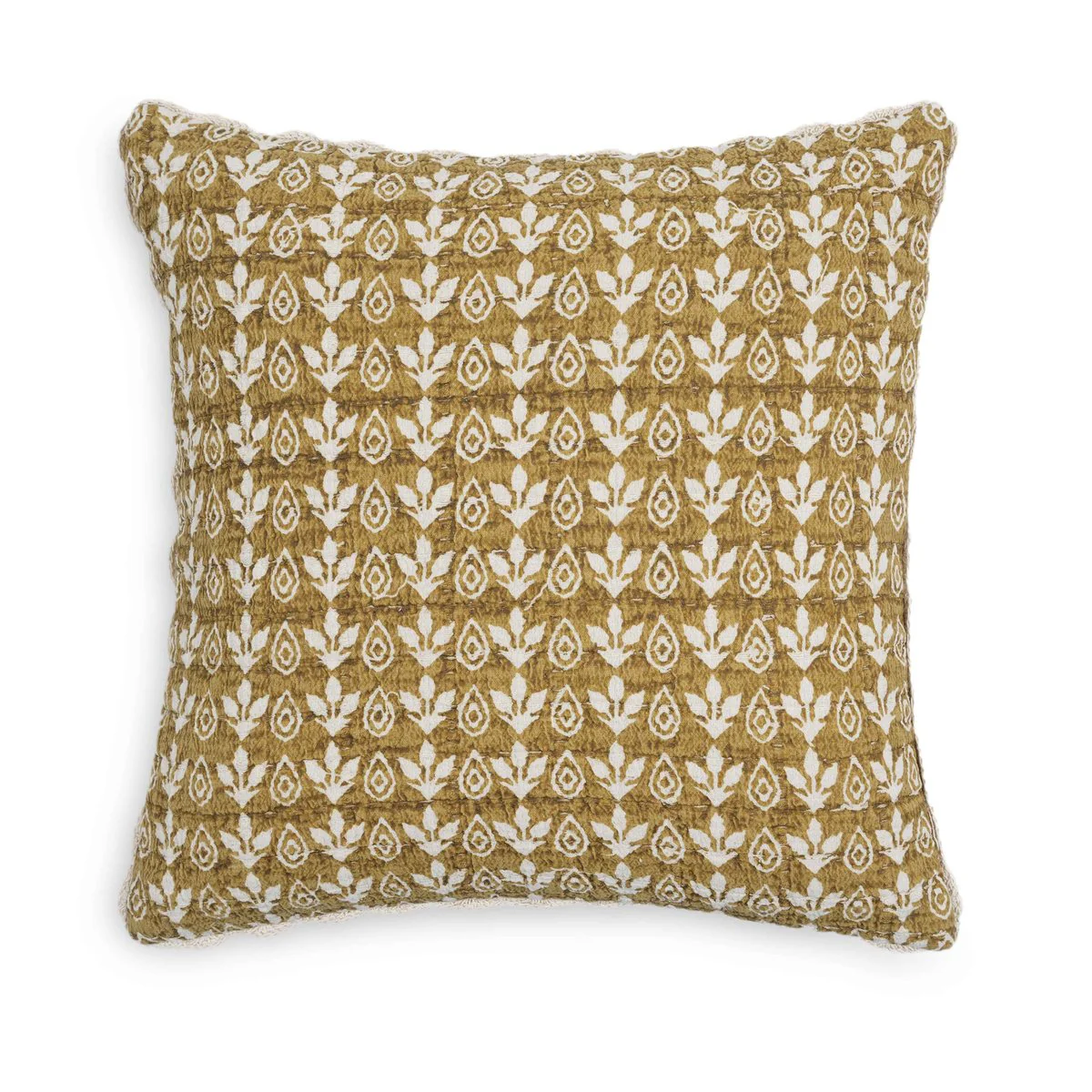 Harvest Printed Cotton 20 Inch Accent Cushion - Image 9
