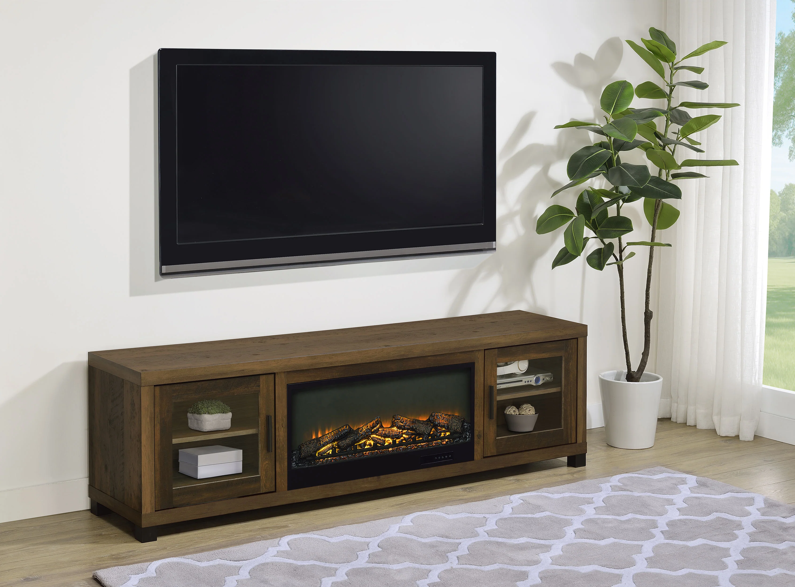 Havering TV Stand Fireplace Console - Image 2