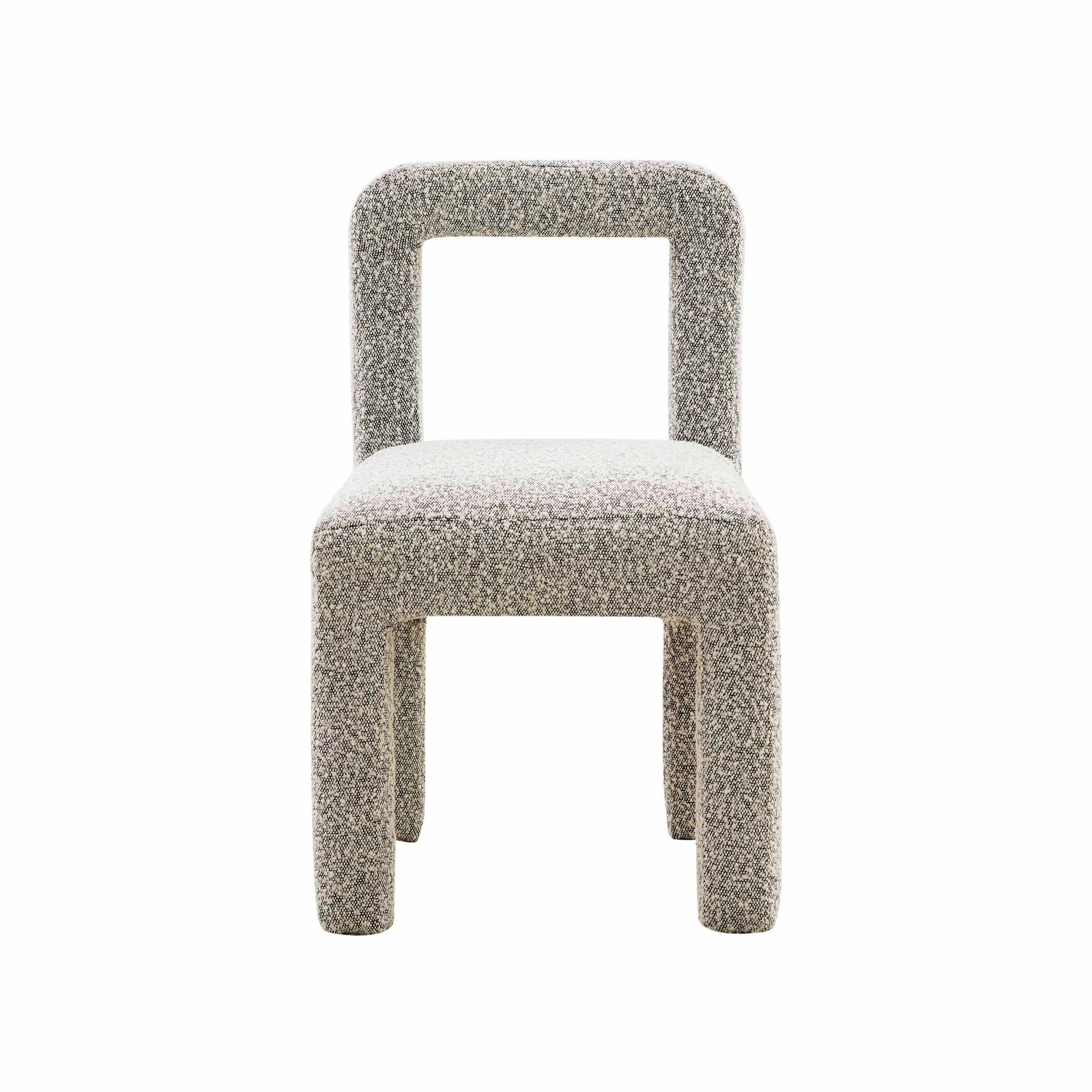 Hazel Grey Boucle Dining Chair - Image 3