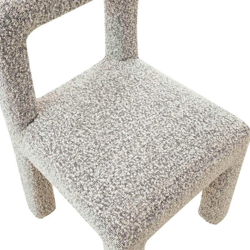 Hazel Grey Boucle Dining Chair - Image 6