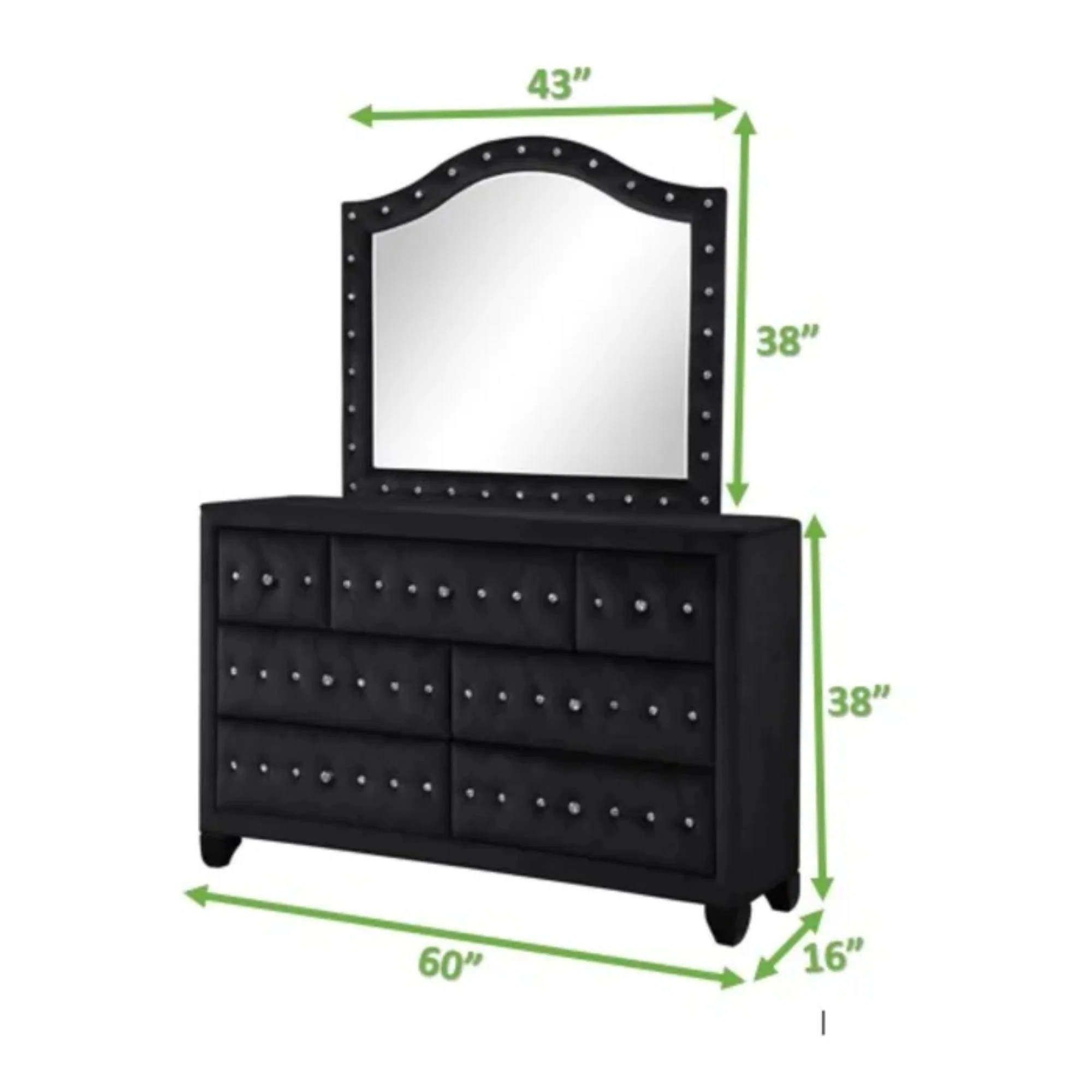 Hazel King Vanity 4 Black - Image 8