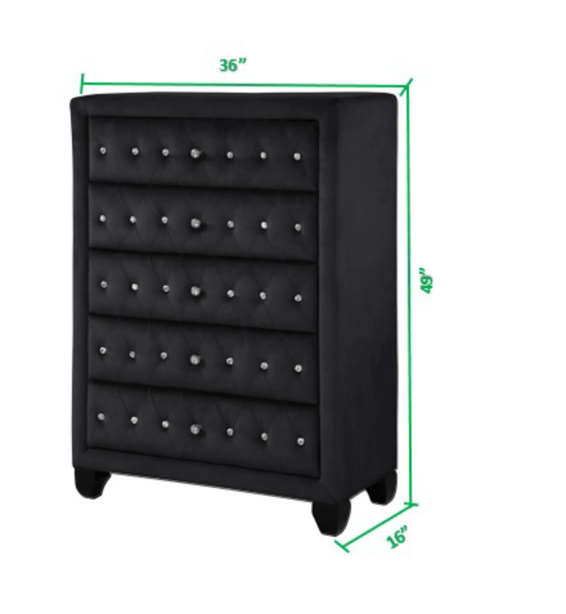 Hazel King Vanity 5 Black - Image 24