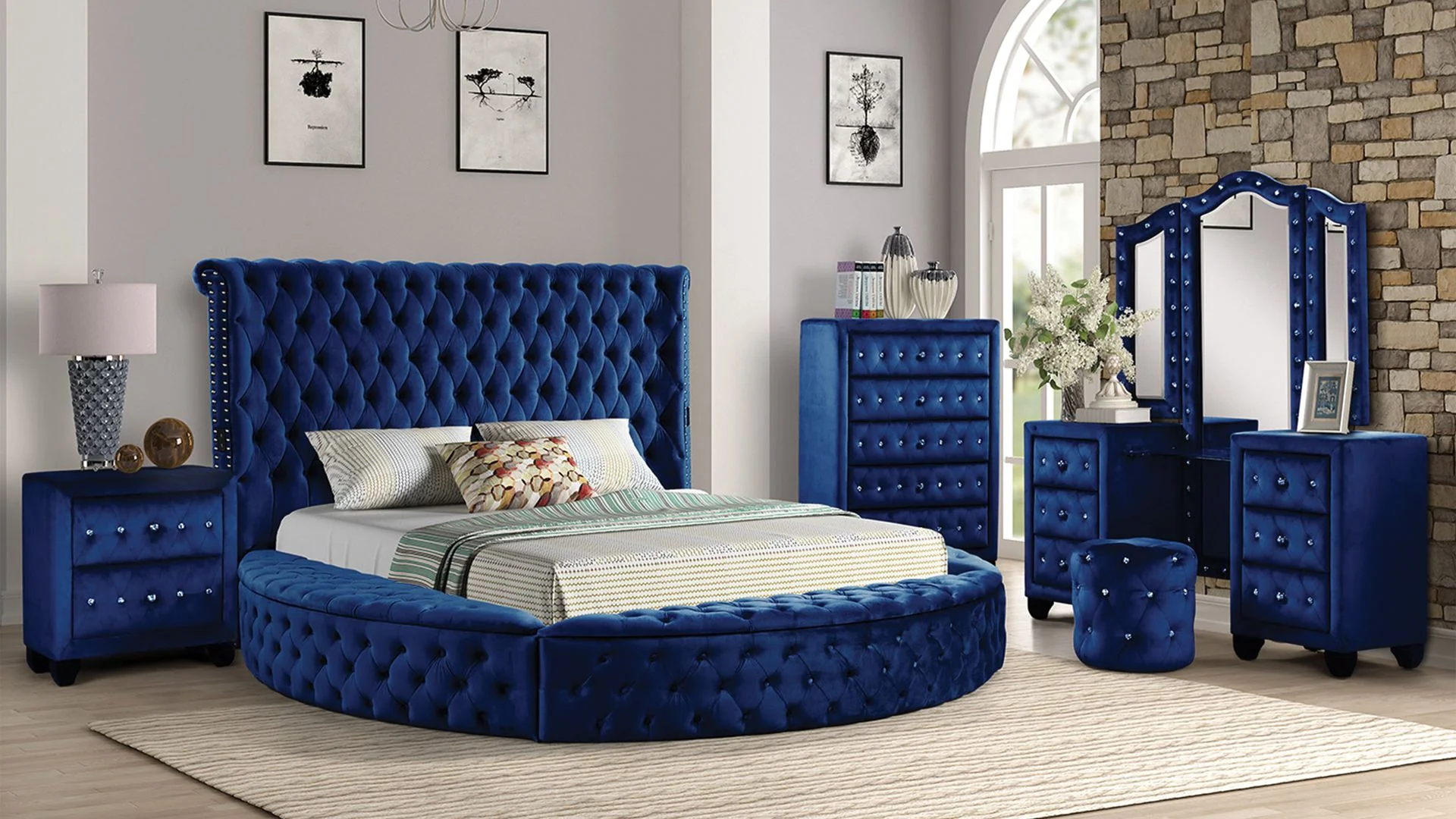 Hazel Queen Vanity 5 Blue - Image 25
