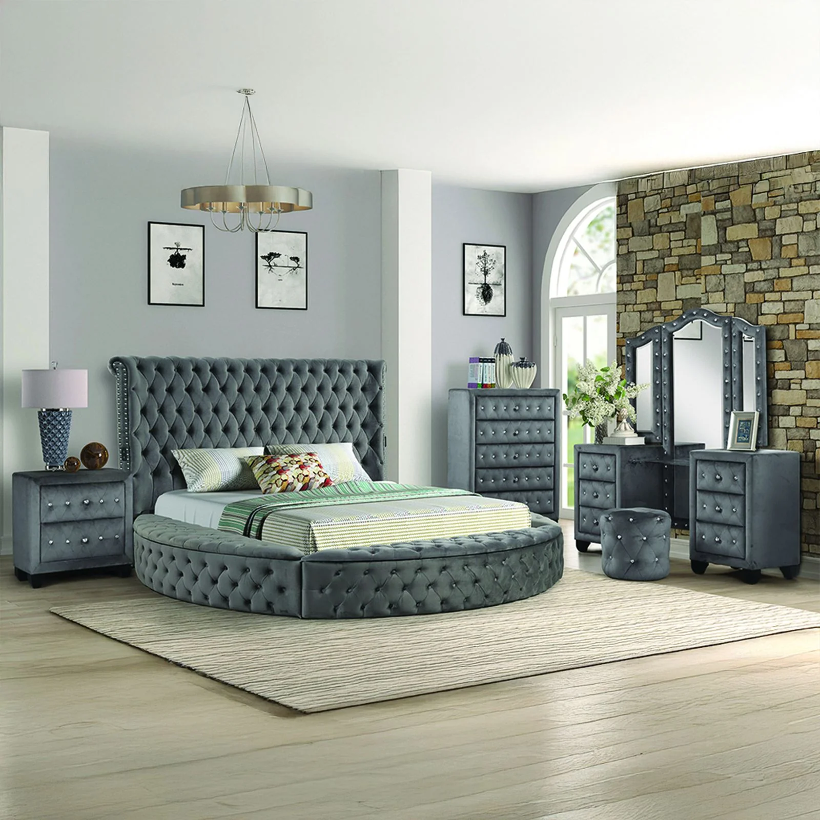 Hazel Queen Vanity 5 Gray - Image 25