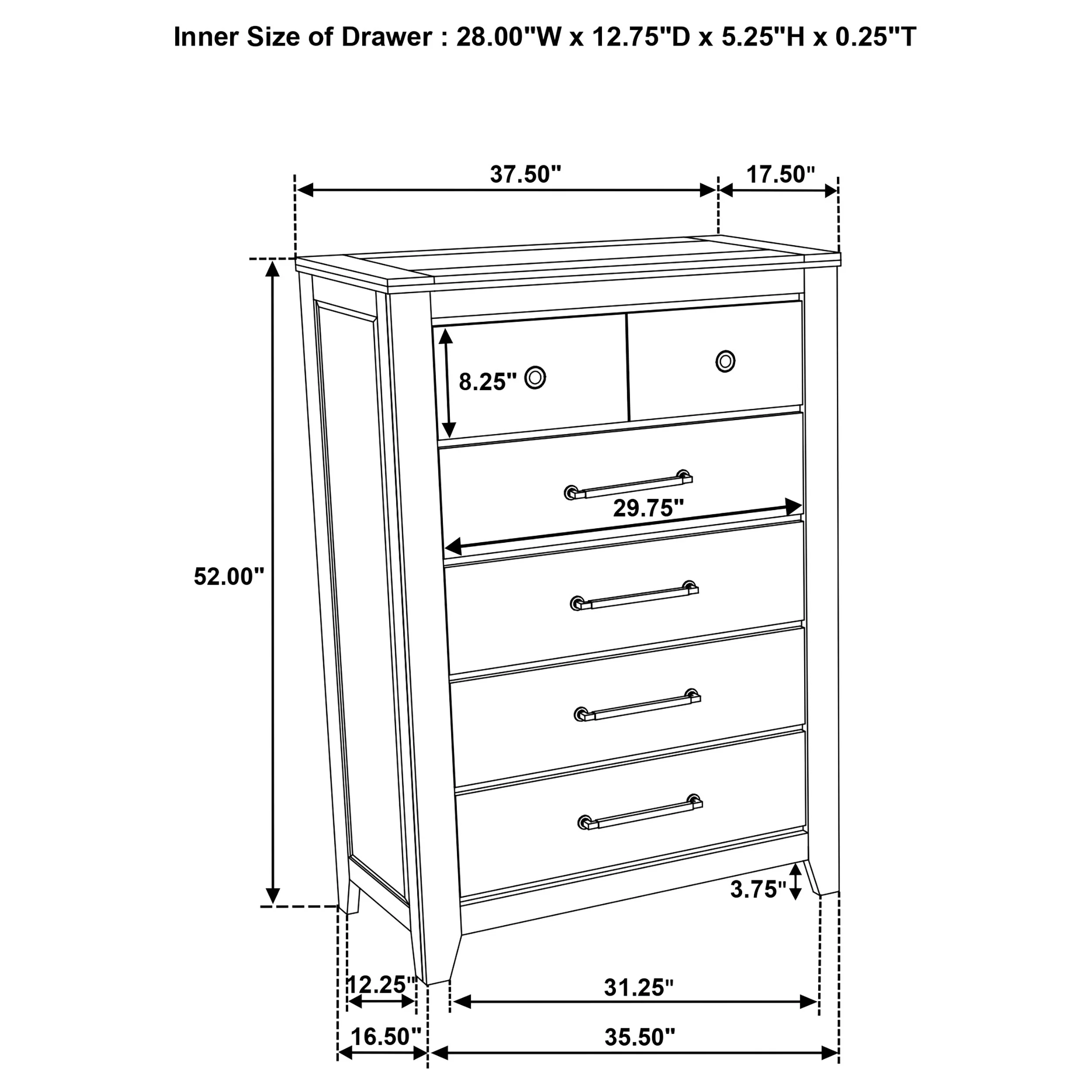 Hazlewood Chest of Drawers - Image 12