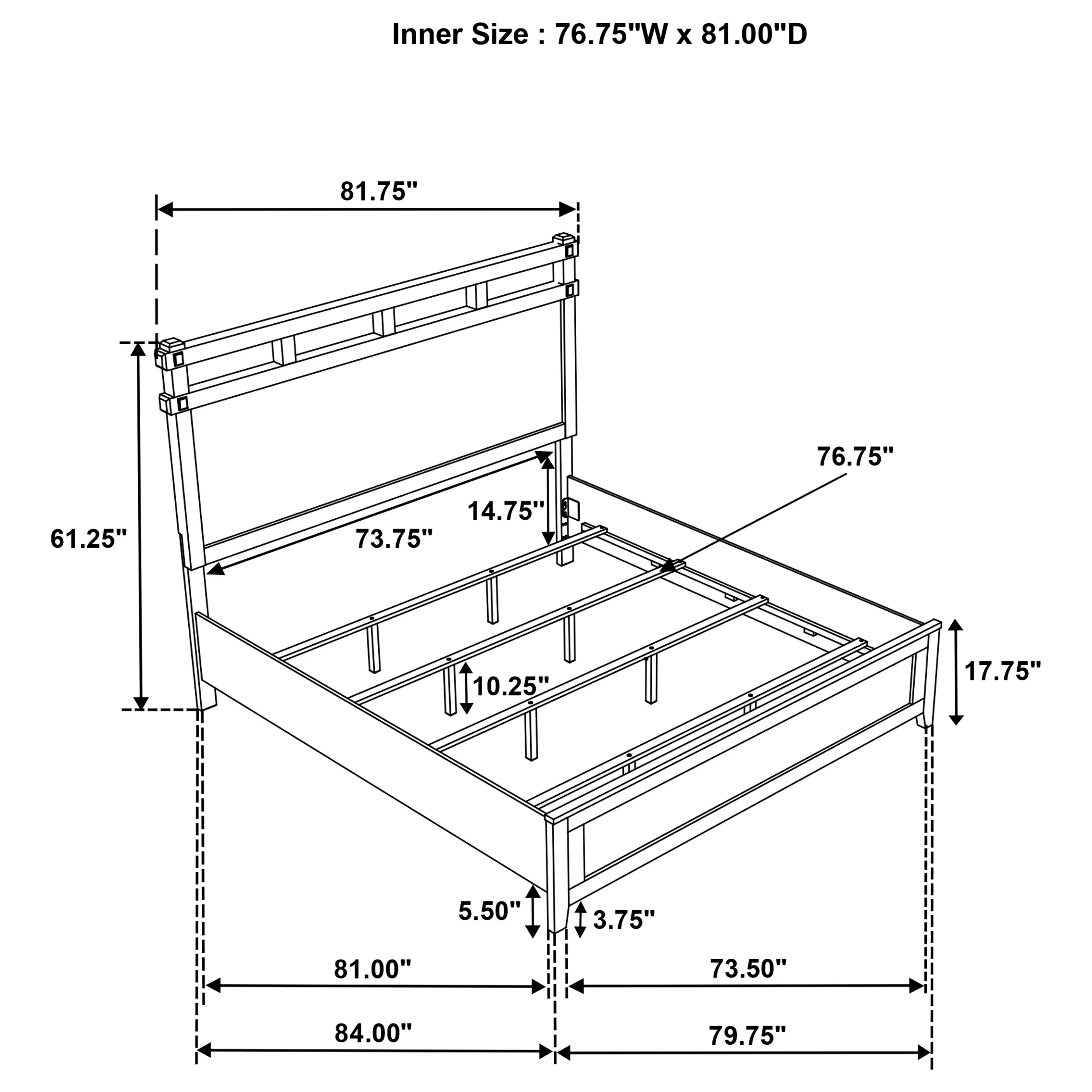 Hazlewood Panel Bed - Image 19